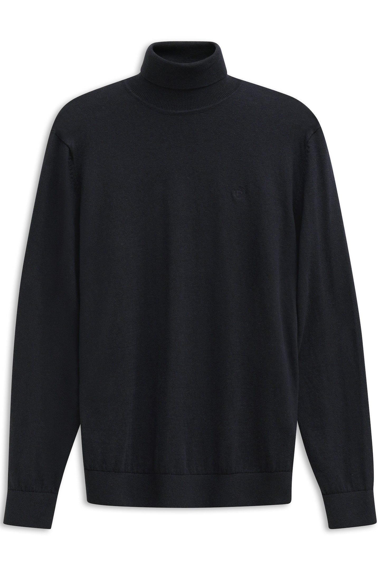 bugatti Rollkragenpullover Regular Fit aus Baumwolle-Kaschmir