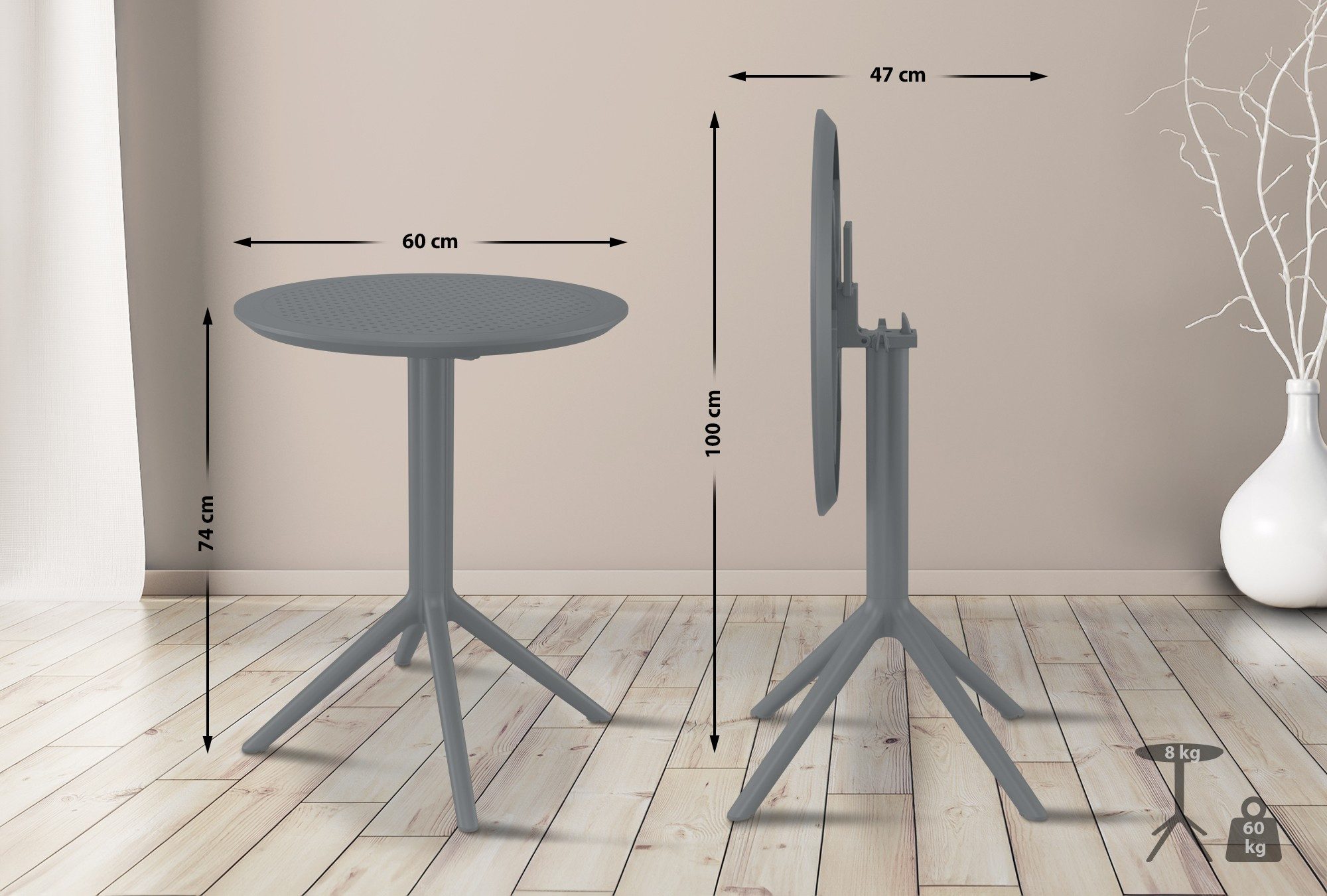 CLP Gartentisch Sky, Rund Oder Eckig günstig online kaufen