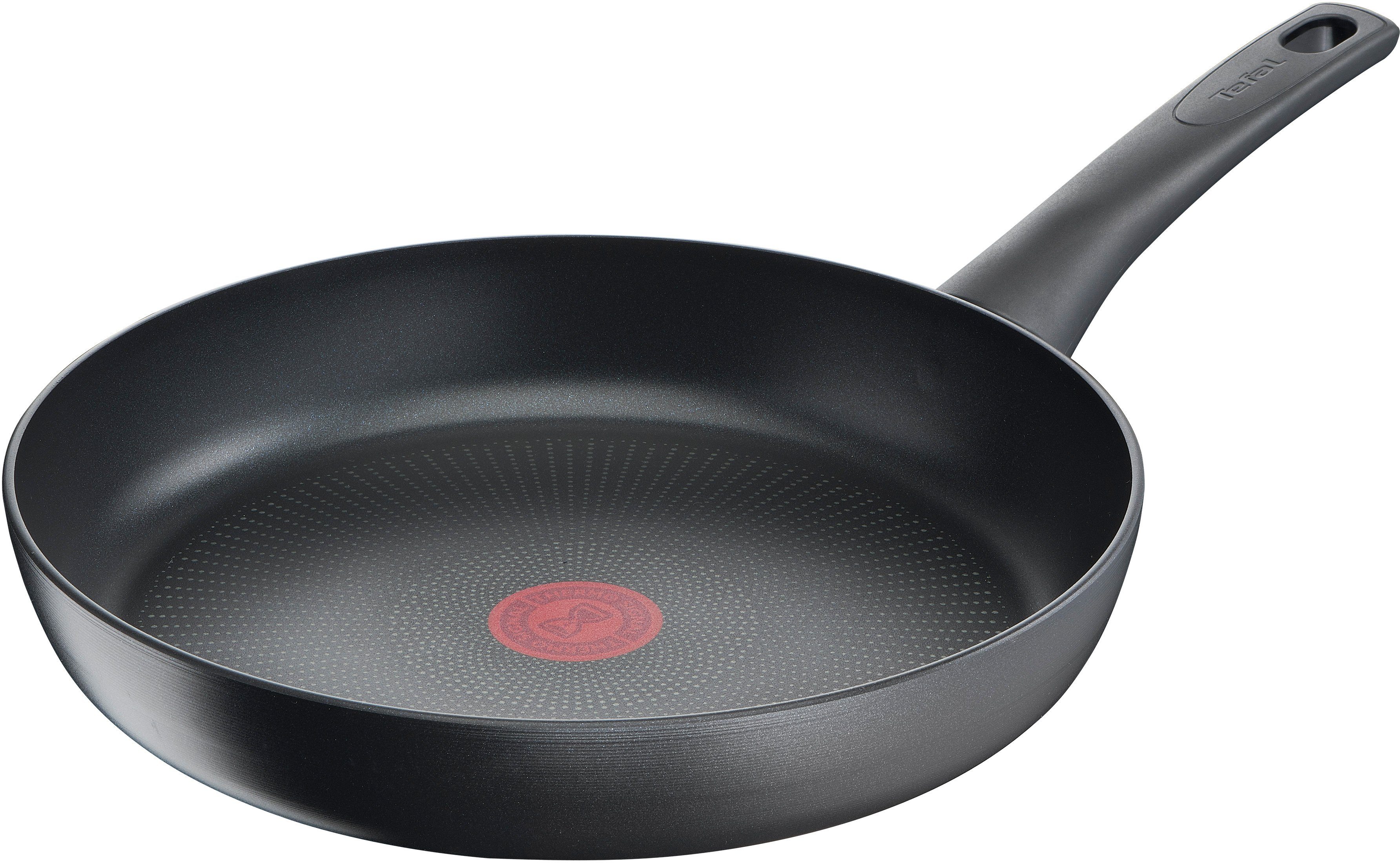 Tefal Bratpfanne Ultimate On, Aluminium (1-tlg), Titanium Antihaftbeschichtung, Thermo-Signal, alle Herdarten Induktion