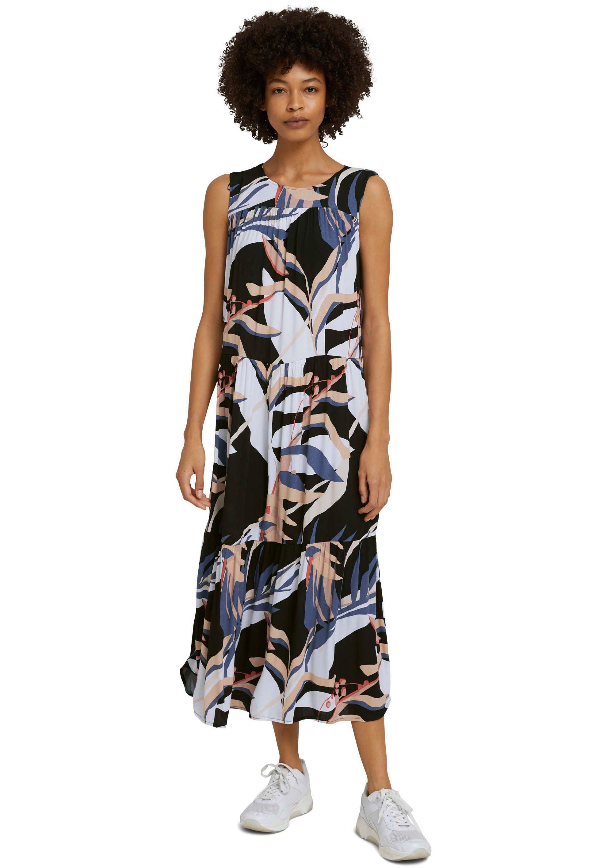 Tom Tailor Mine To Five Maxikleid Mit Raffungen Otto 