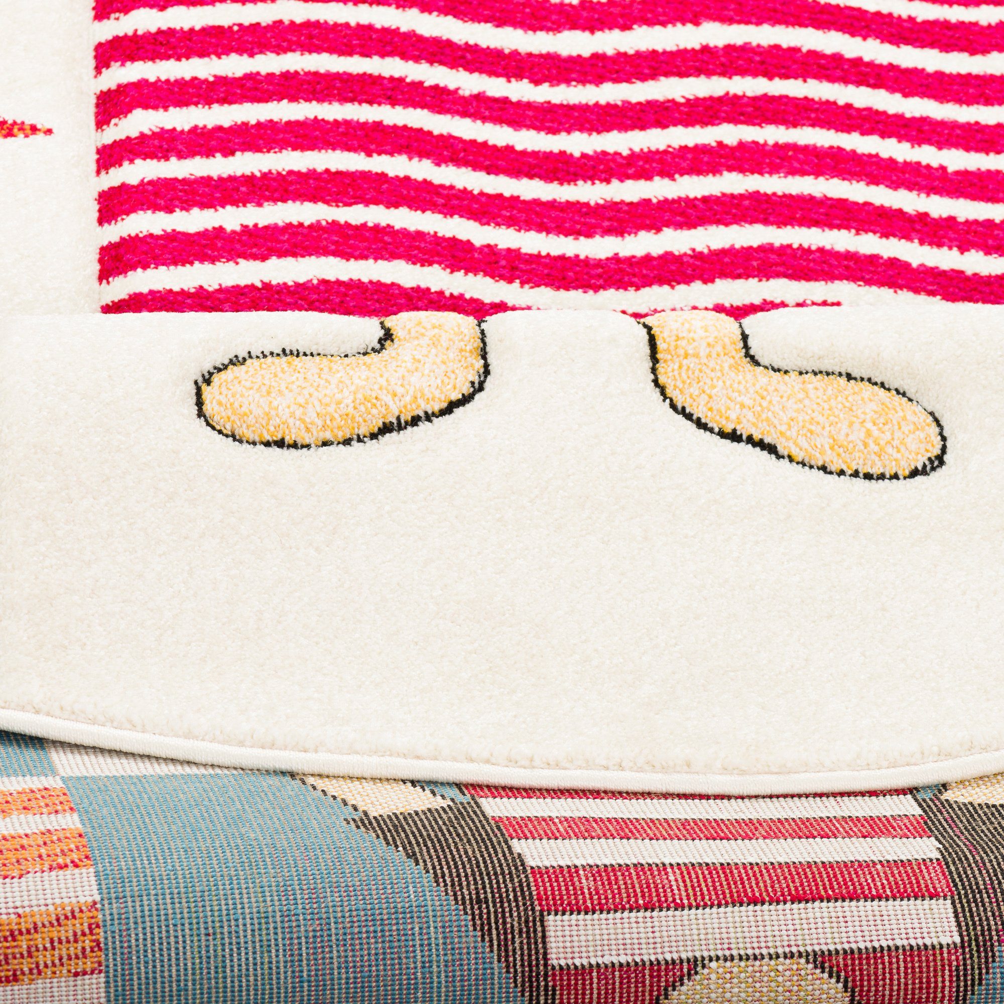 Pergamon Kinderteppich Kinder Teppich Savona Kids Piratenwelt Rund, Rechteckig, Höhe: 13 mm