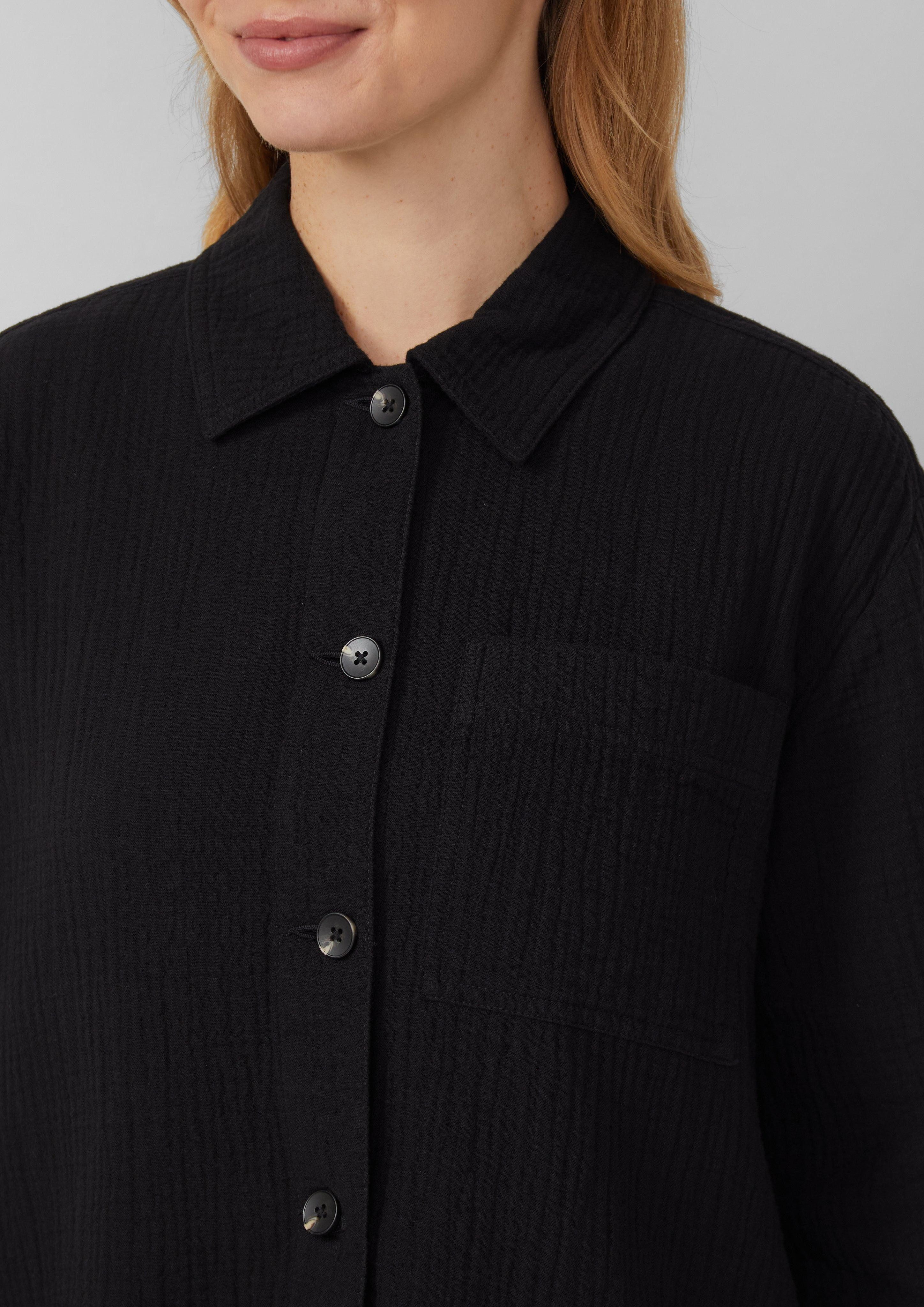 s.Oliver Funktionsjacke Blusen-Overshirt aus Musselin günstig online kaufen