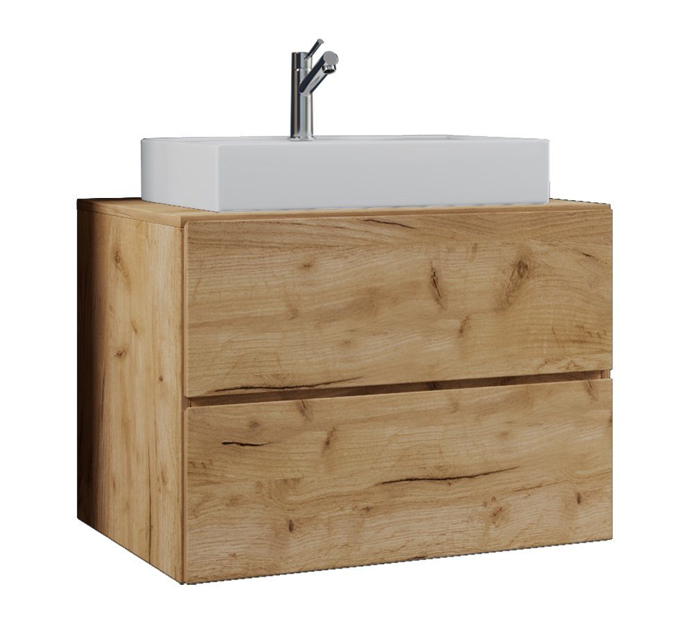 VCM Waschtisch 2-tlg. Waschplatz Waschtisch Lendas S Schublade (2-St)