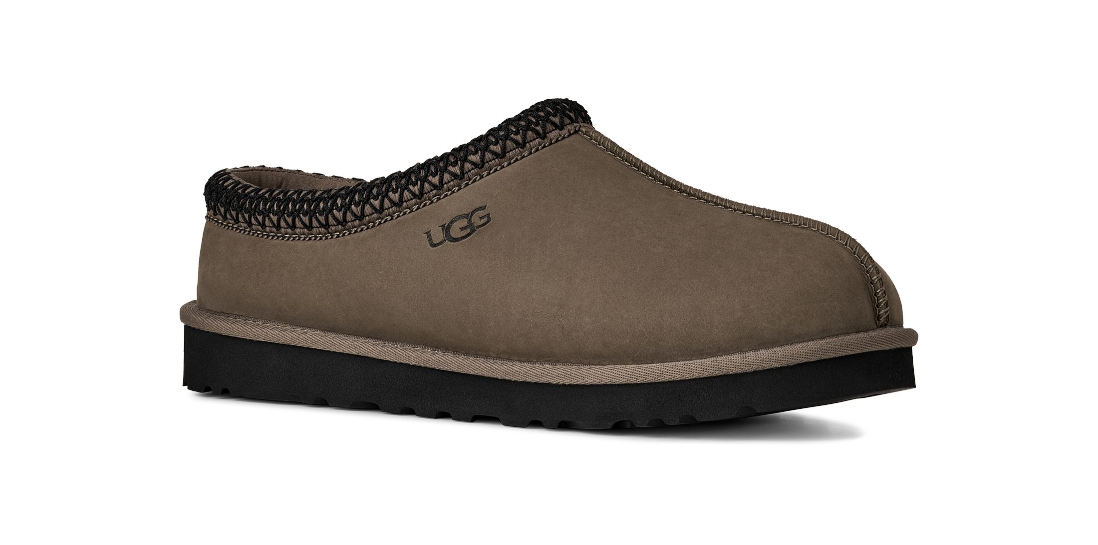 UGG Unisex TASMAN II Hausschuh Mule, Sabot, Schlupfschuh mit Textil-Einfass