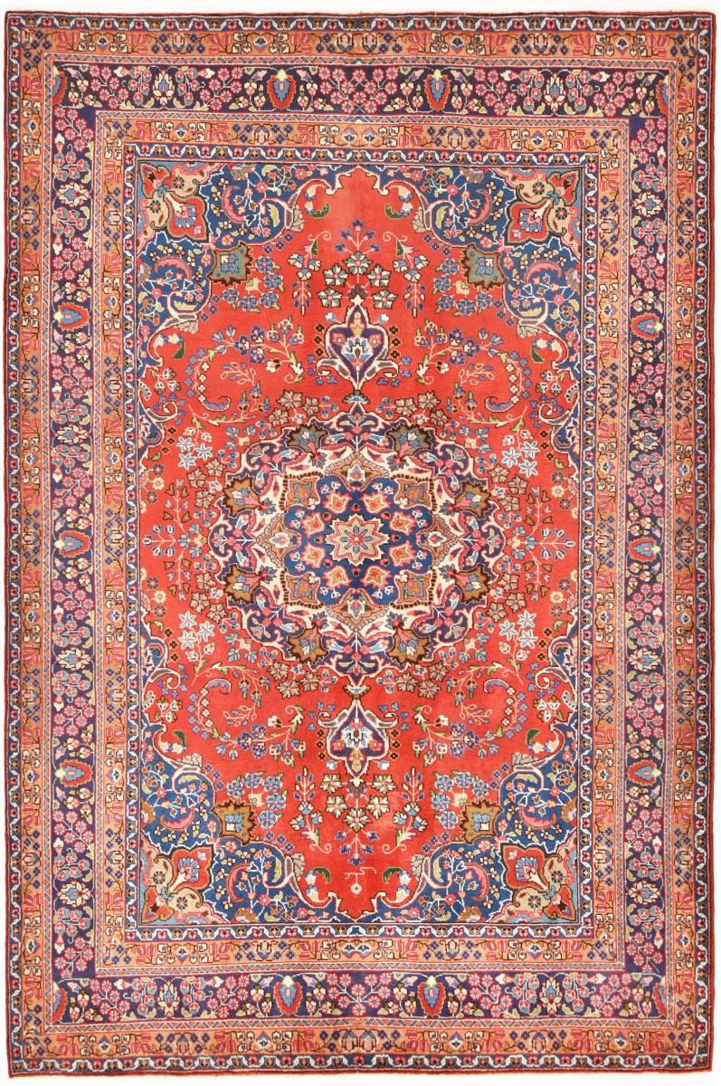 Orientteppich Meshhad 199x306 Handgeknüpfter Orientteppich / Perserteppich