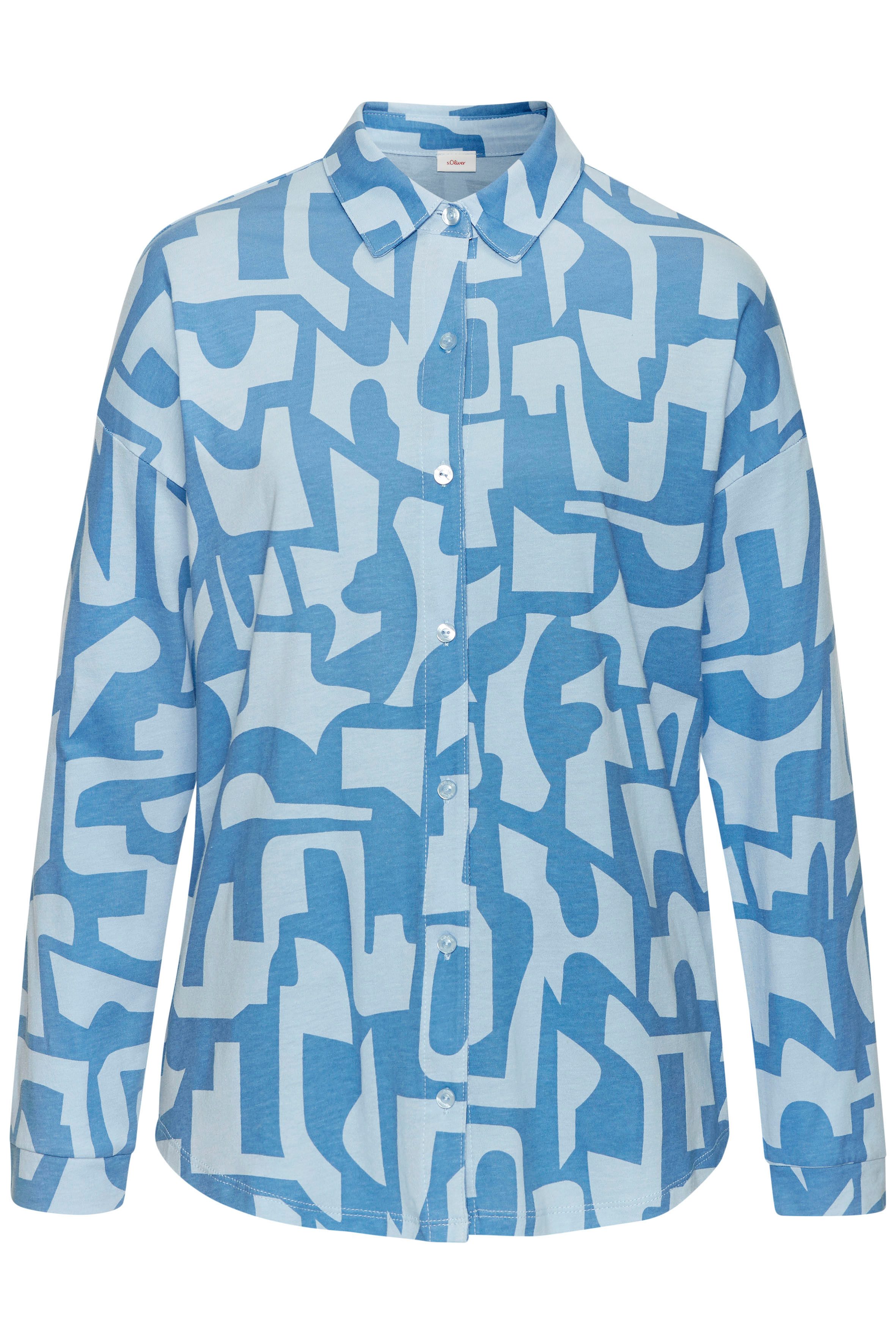 s.Oliver Shorty (Set, 2 tlg) mit grafischem Print