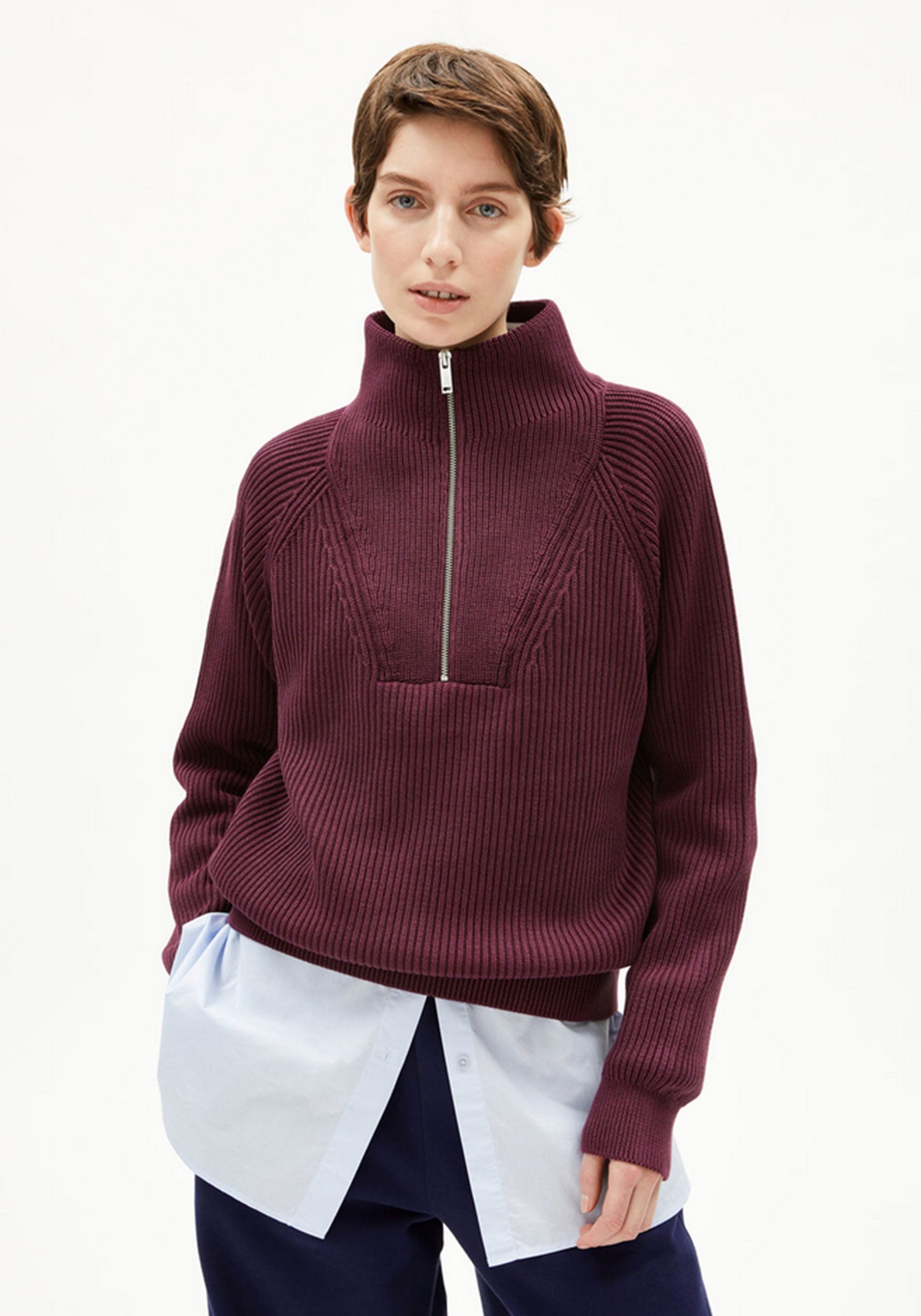 Armedangels Strickpullover RONYIAAS GMT DYE günstig online kaufen