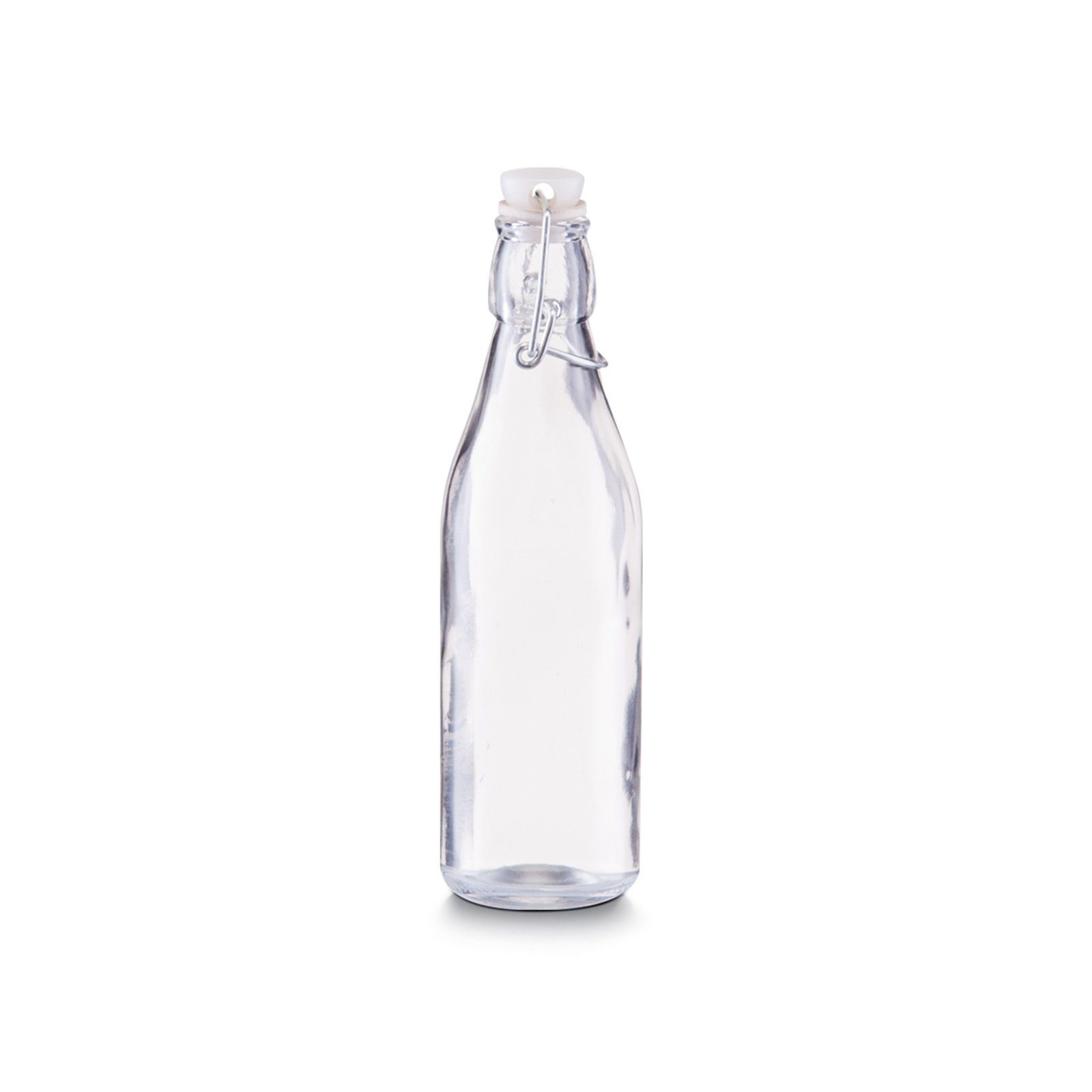 Glasflasche (1-tlg), zum Bügelverschluss mit Glas, 250 Zeller Befüllen Vorratsglas ml, Present