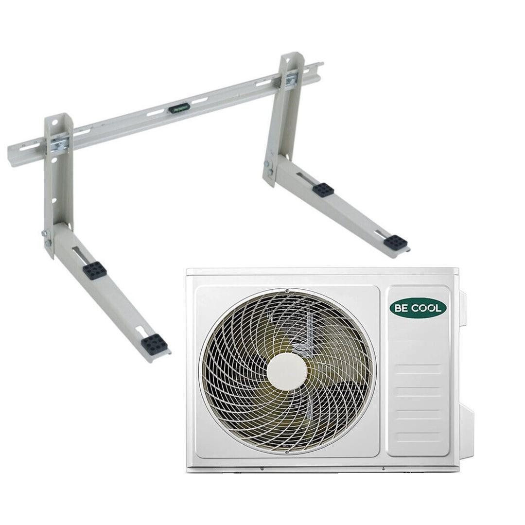 be cool Wandhalterung Wandhalterung für Split Klimaanlage Wärmepumpe Klima Halterung, (Robust, von 160 bis 240 Kg, Justierbare Wandhalterung)