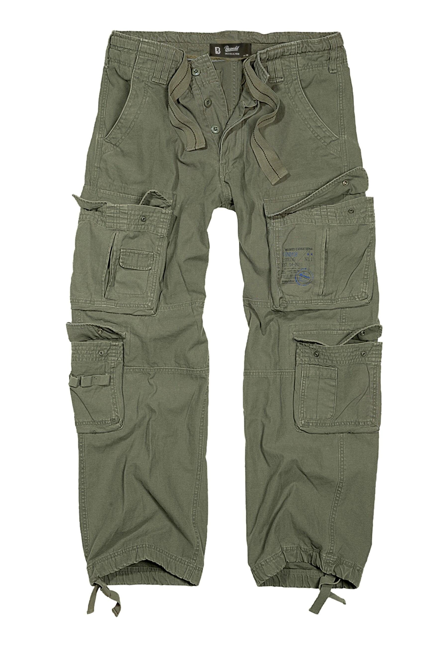 Brandit Cargohose Brandit Herren Vintage Cargo Pants (1-tlg)