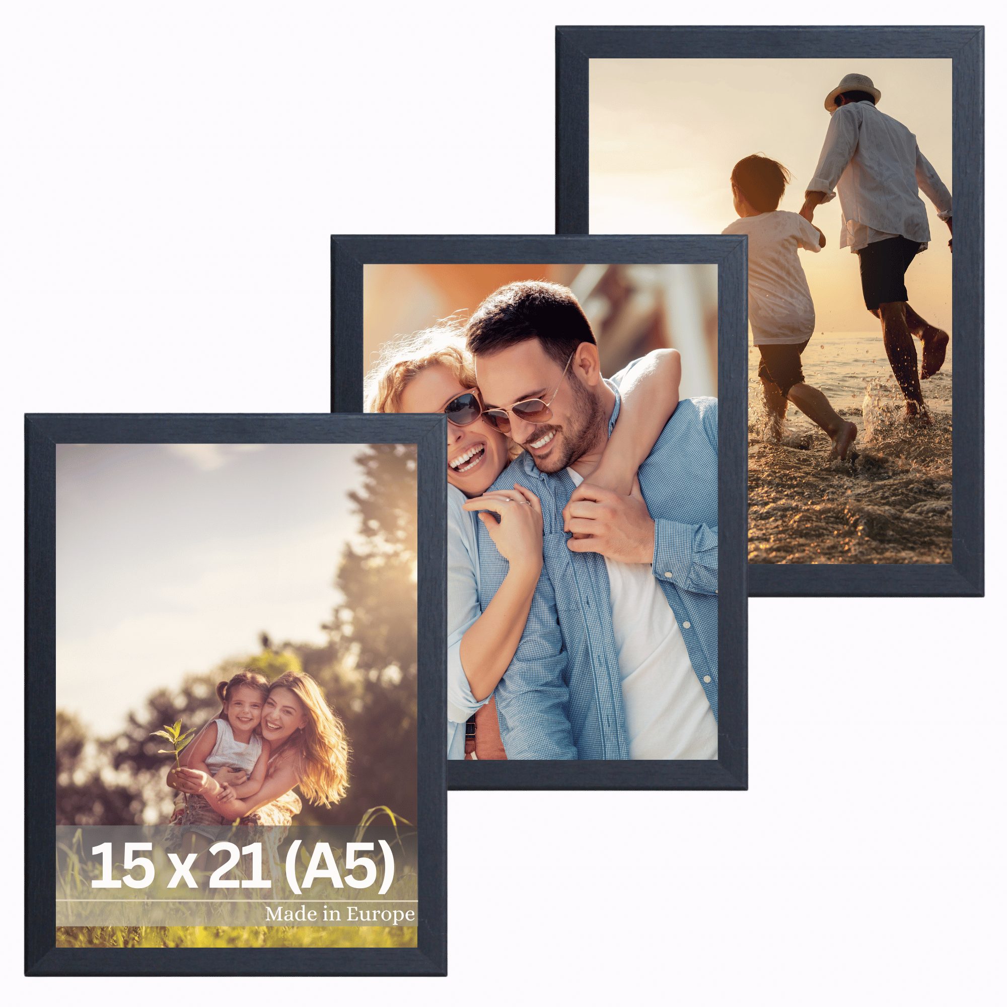 Victor (Zenith) Bilderrahmen Klee, Bilderrahmen Set Schwarz A5 15x21 cm, Bi günstig online kaufen