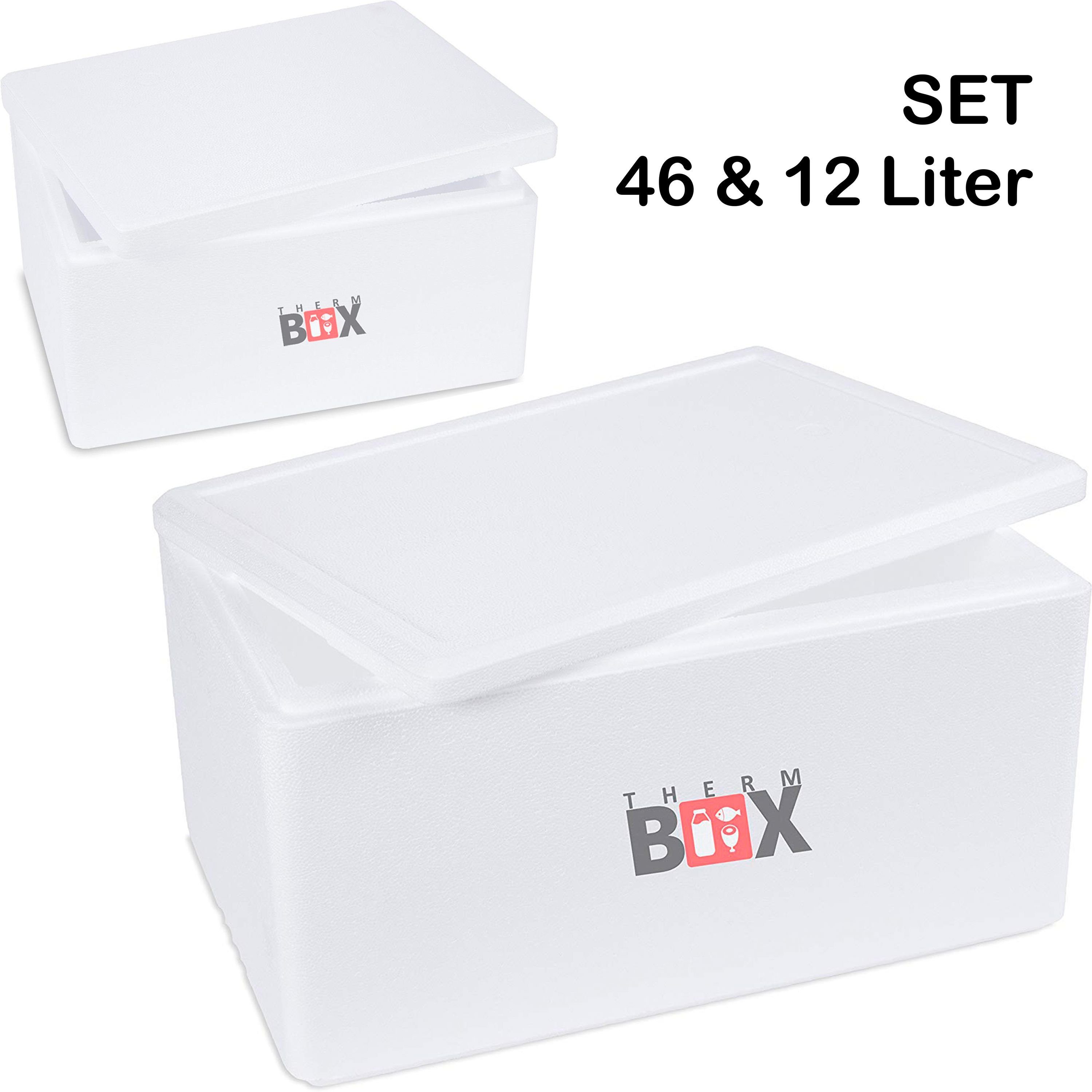 Therm-Box Styroporbox 13W Innen:30x20x22cm Isolierbox Thermobox Kühlbox 