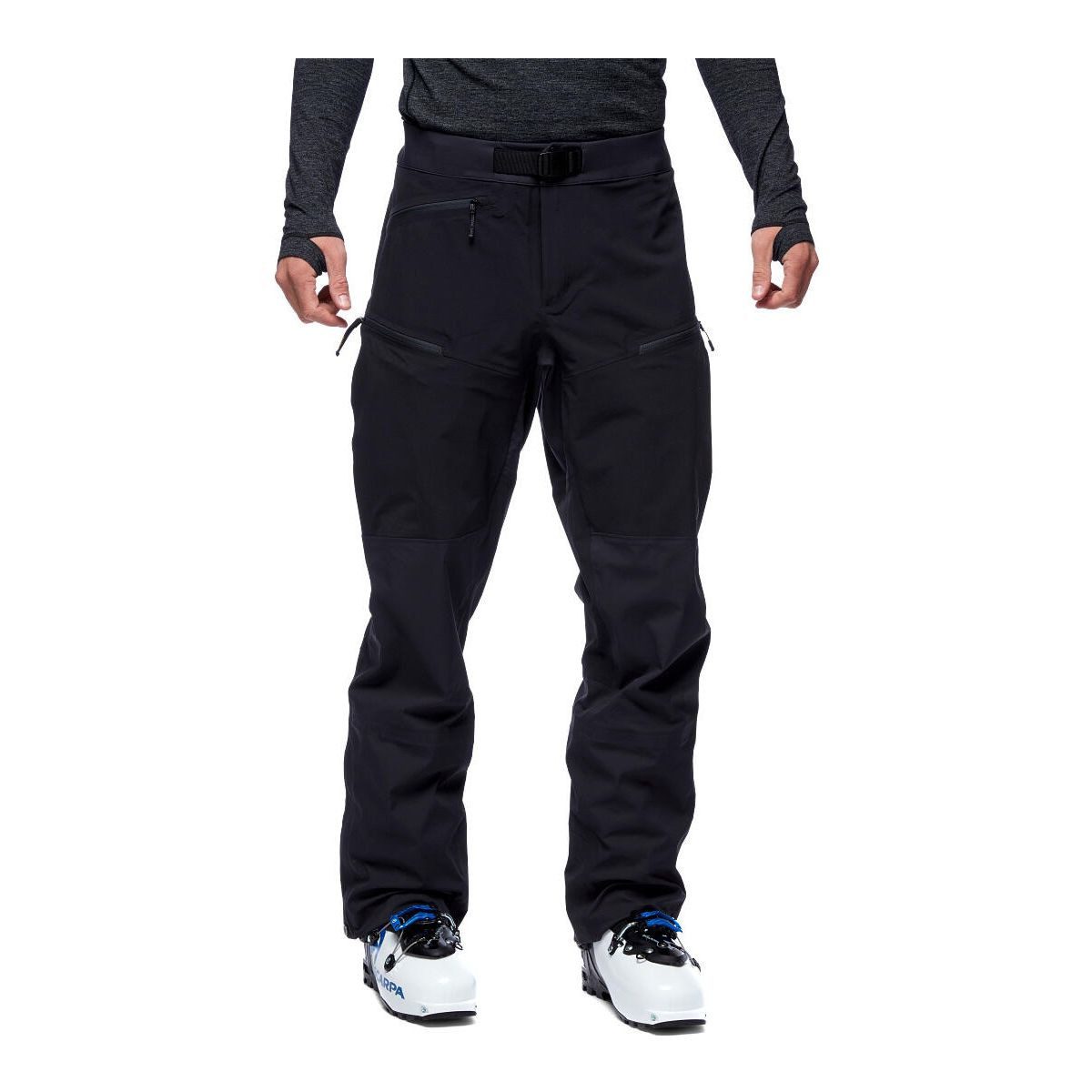 Black Diamond Skihose M Dawn Patrol Hybrid Pants Vielseitige Outdoorhose mit wasserdichtem BD.dry™-Laminat, ideal für