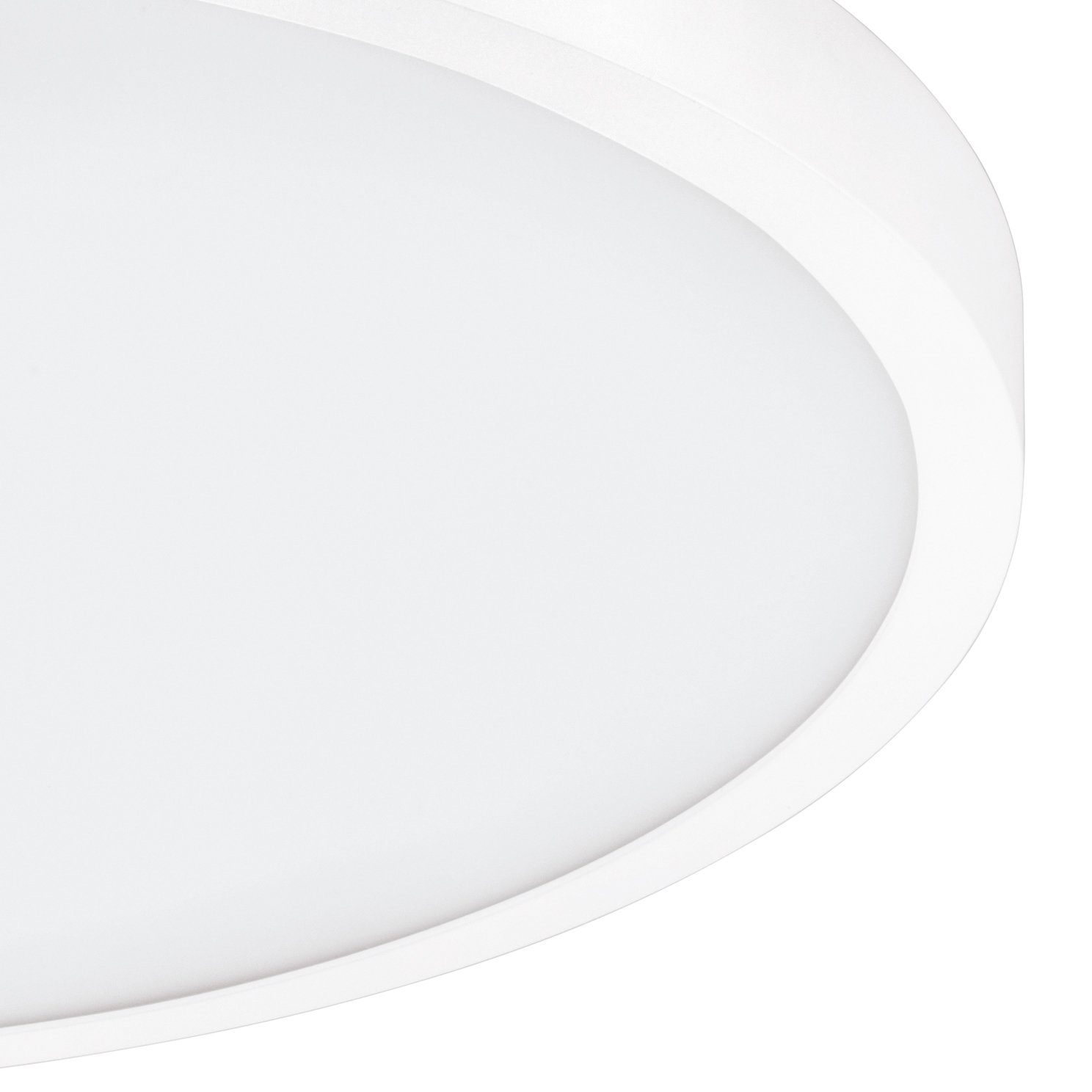 EGLO Aufbauleuchte FUEVA nur Durchmesser 40 LED fest Warmweiß, Design, schlankes integriert, cm 3 cm hoch, 1