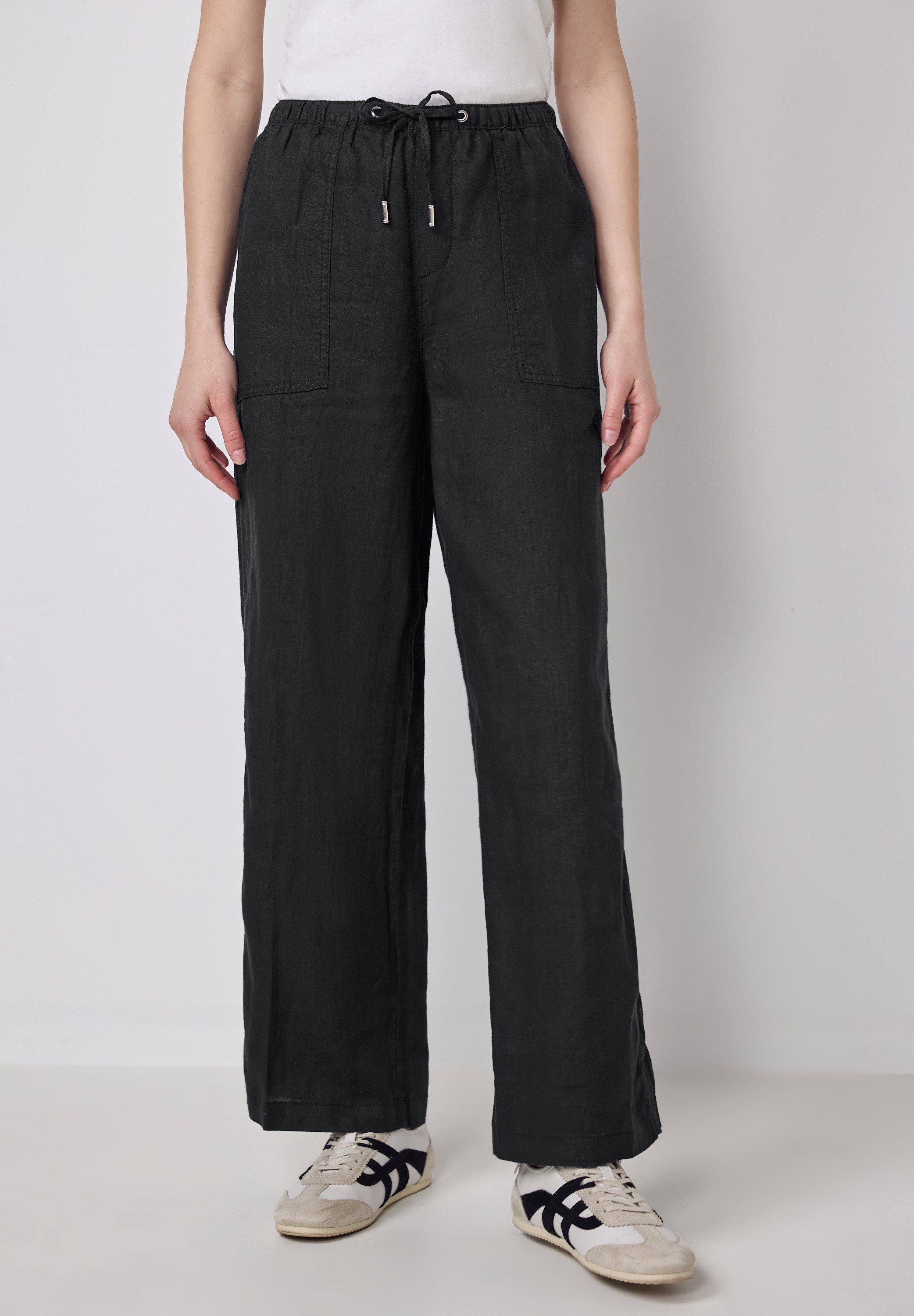 STREET ONE STUDIO Stoffhose Elastikbund mit günstig online kaufen