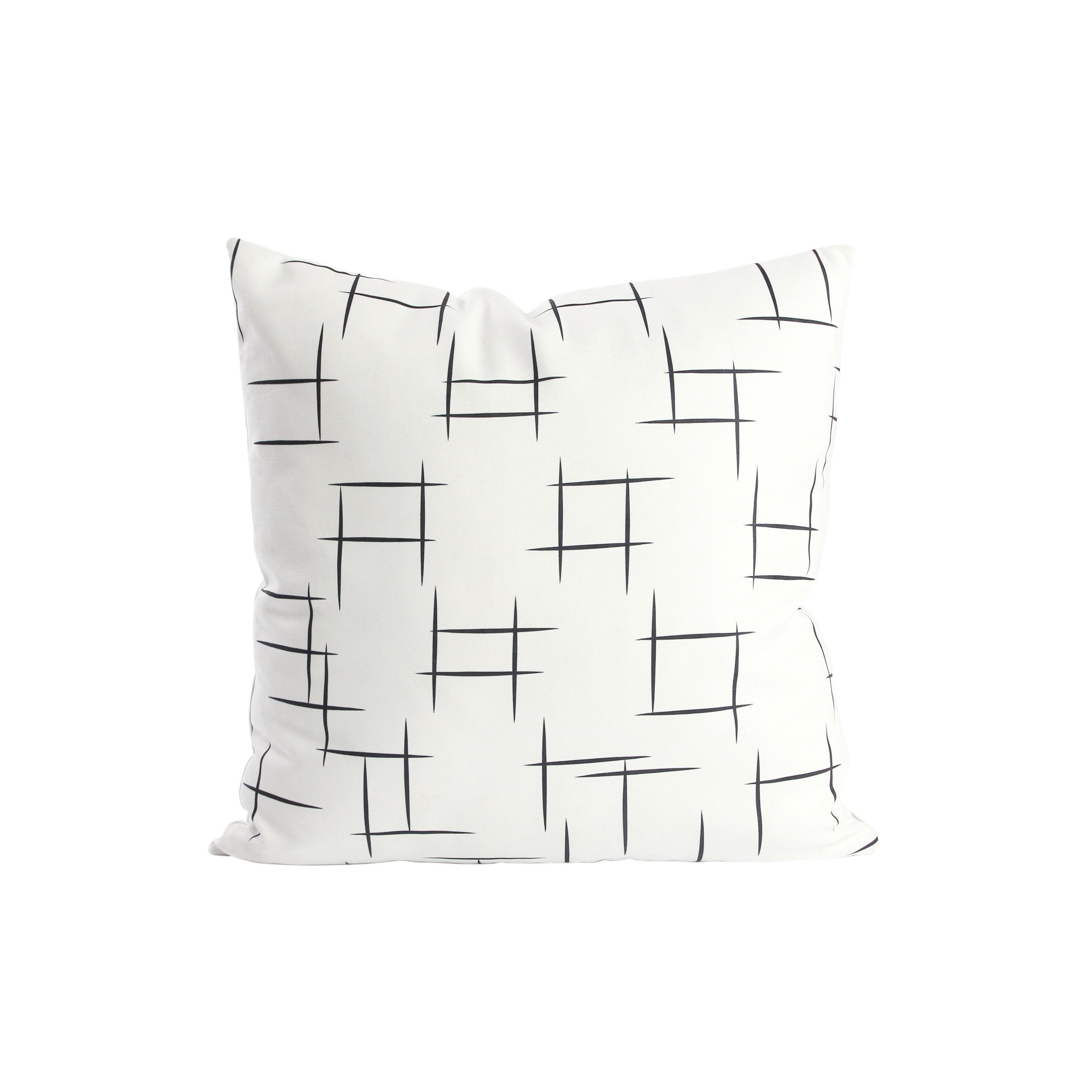 Deco-Raum Dekokissen Kissen für Couch und Sofa mit Füllung mit Reißverschluss, Sofakissen