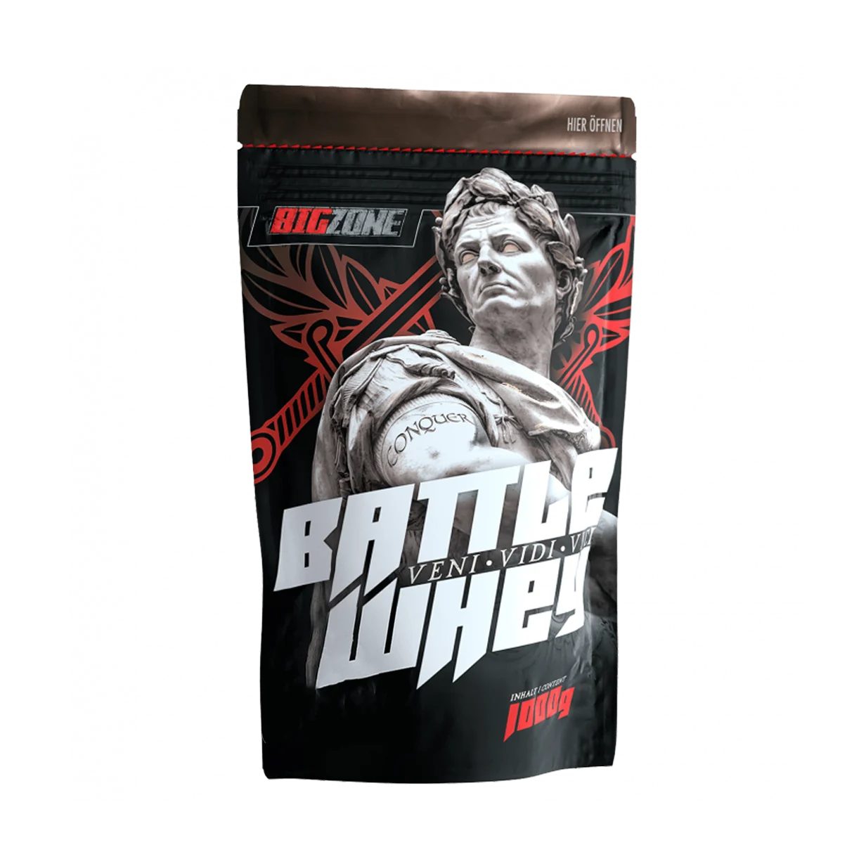 BigZone Big Zone Battle Whey 1000g Pulver, 1000.0 g