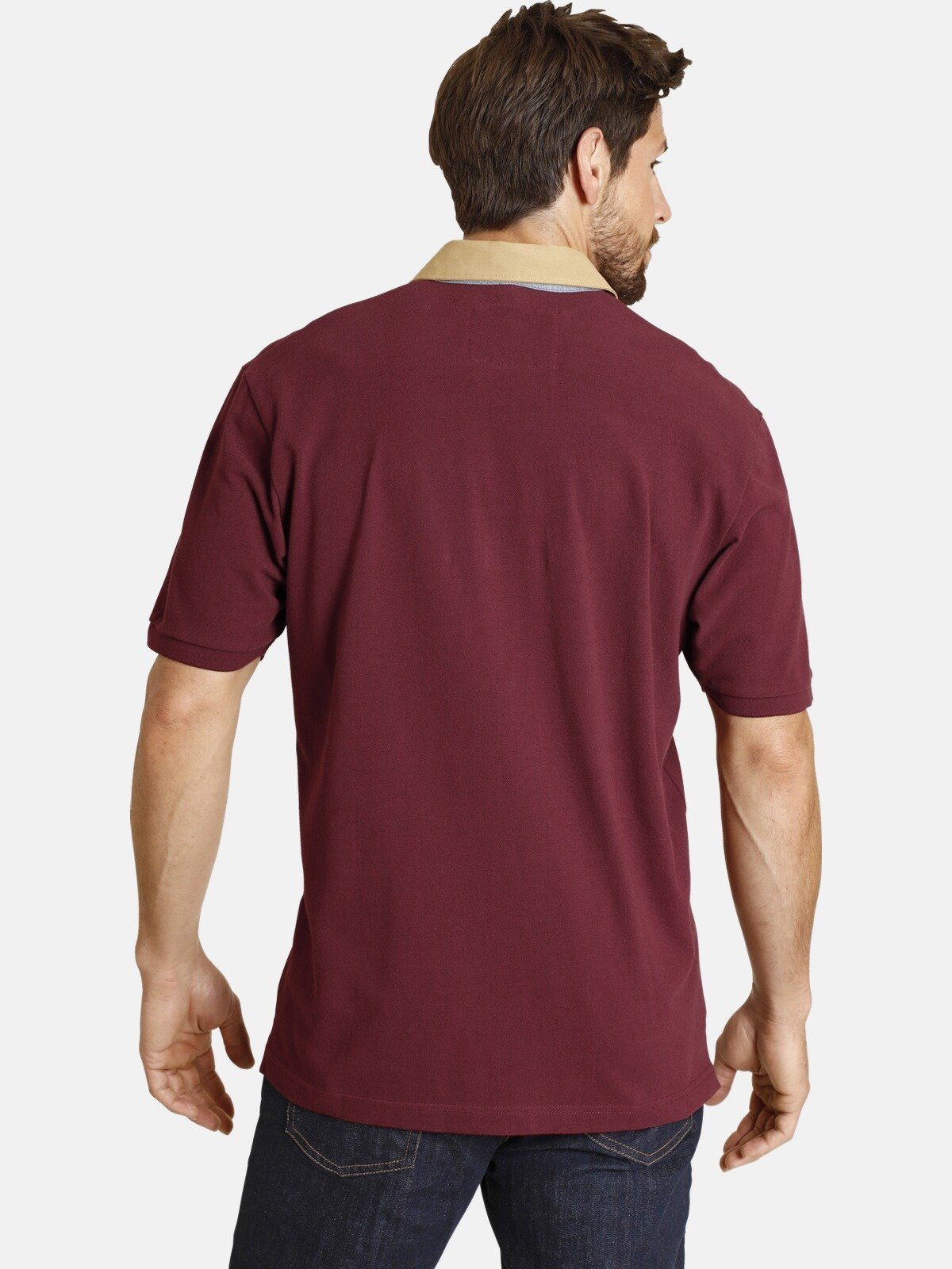 Jan Vanderstorm Poloshirt JOAKIM mit edler Bruststickerei günstig online kaufen