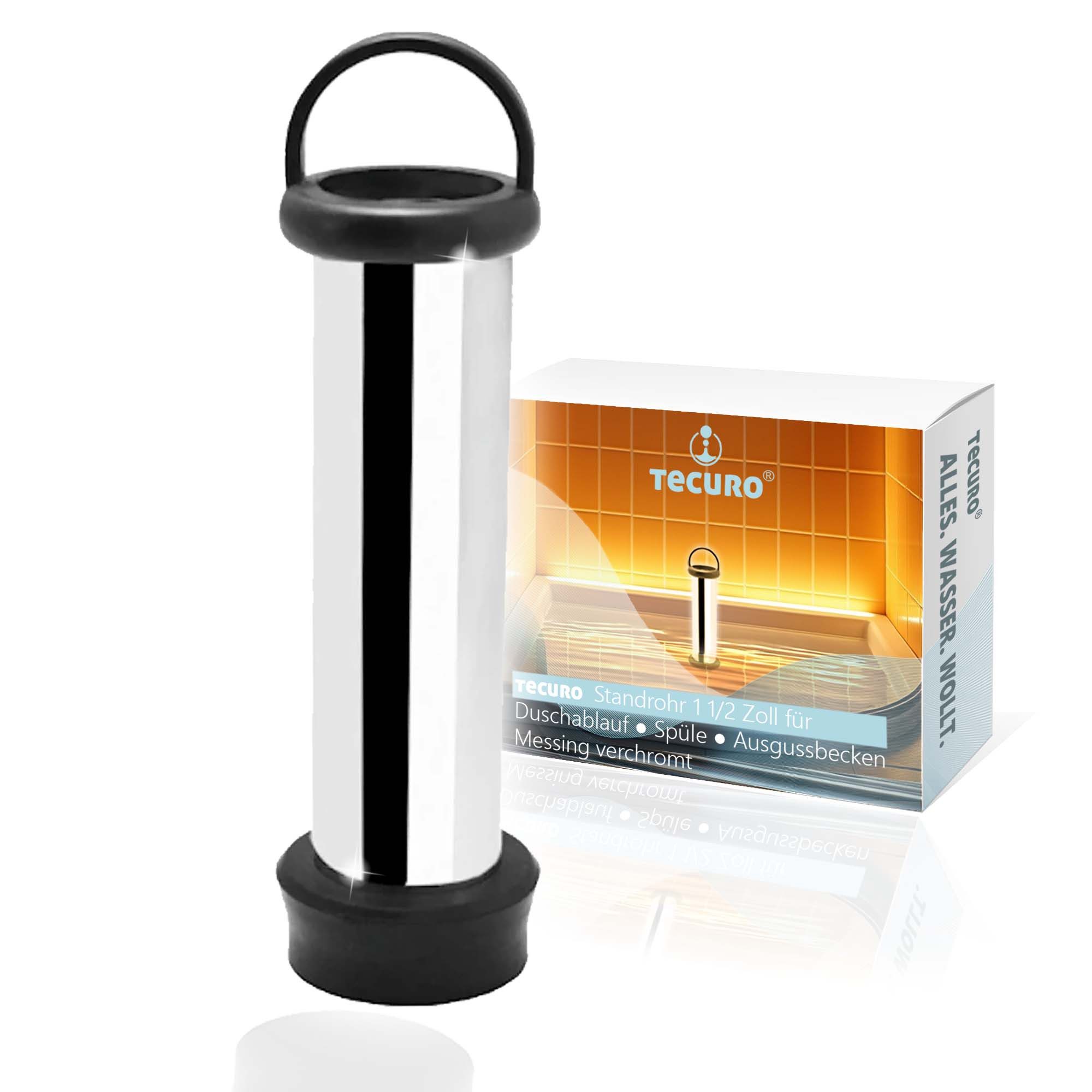 tecuro Ablaufgarnitur Standrohr 1 1/2 Zoll für Duschablauf, Spüle, Ausgussb günstig online kaufen