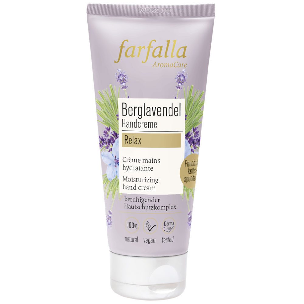 Handcreme Berglavendel Relax Schön entspannt