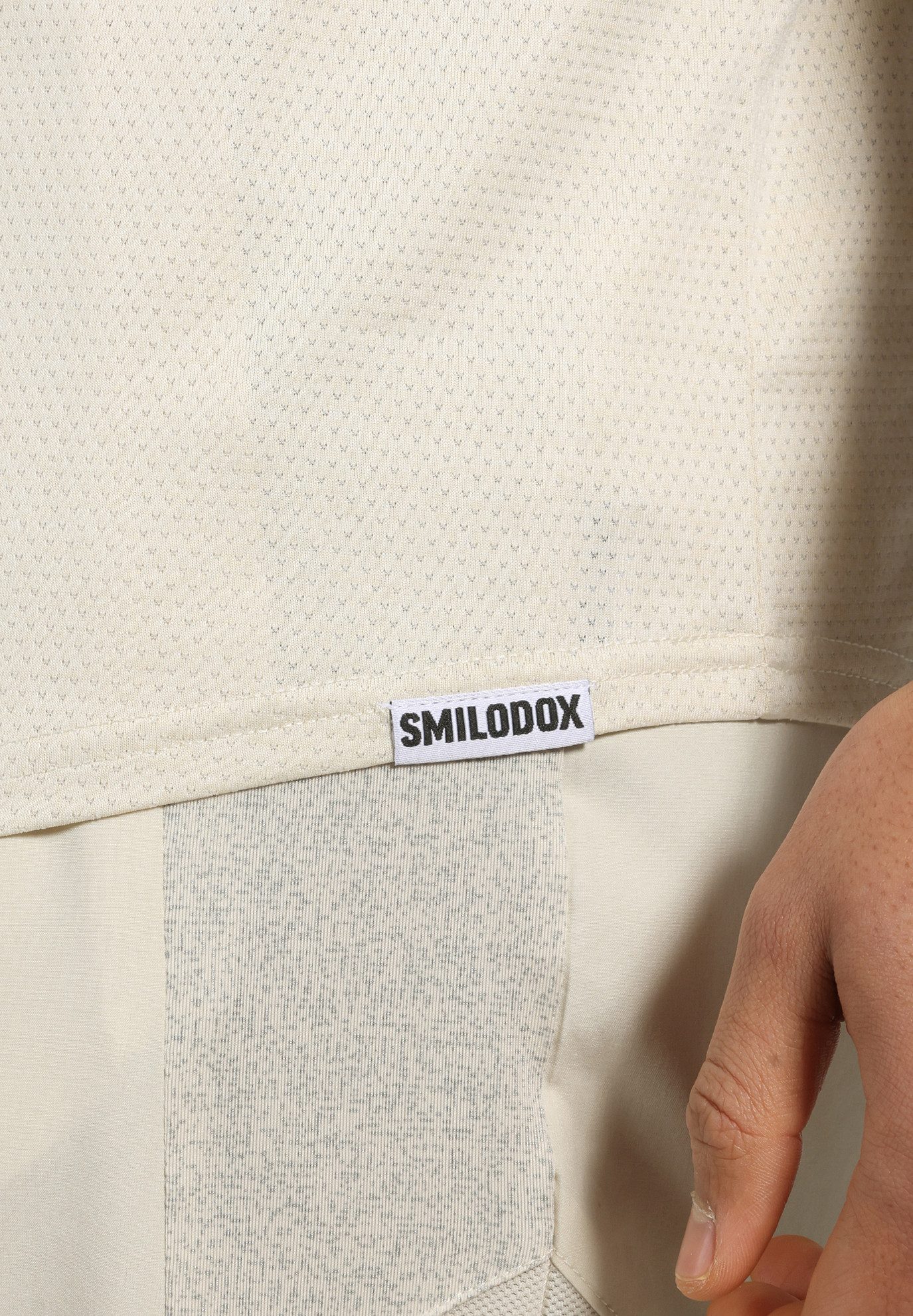 Smilodox T-Shirt Powerfit Triple, Atmungsaktives Kurzarmshirt, Schnelltrocknend Strapazierfähiges Funktionsshirt, Kompressionsshirt, Laufen Gym Sport