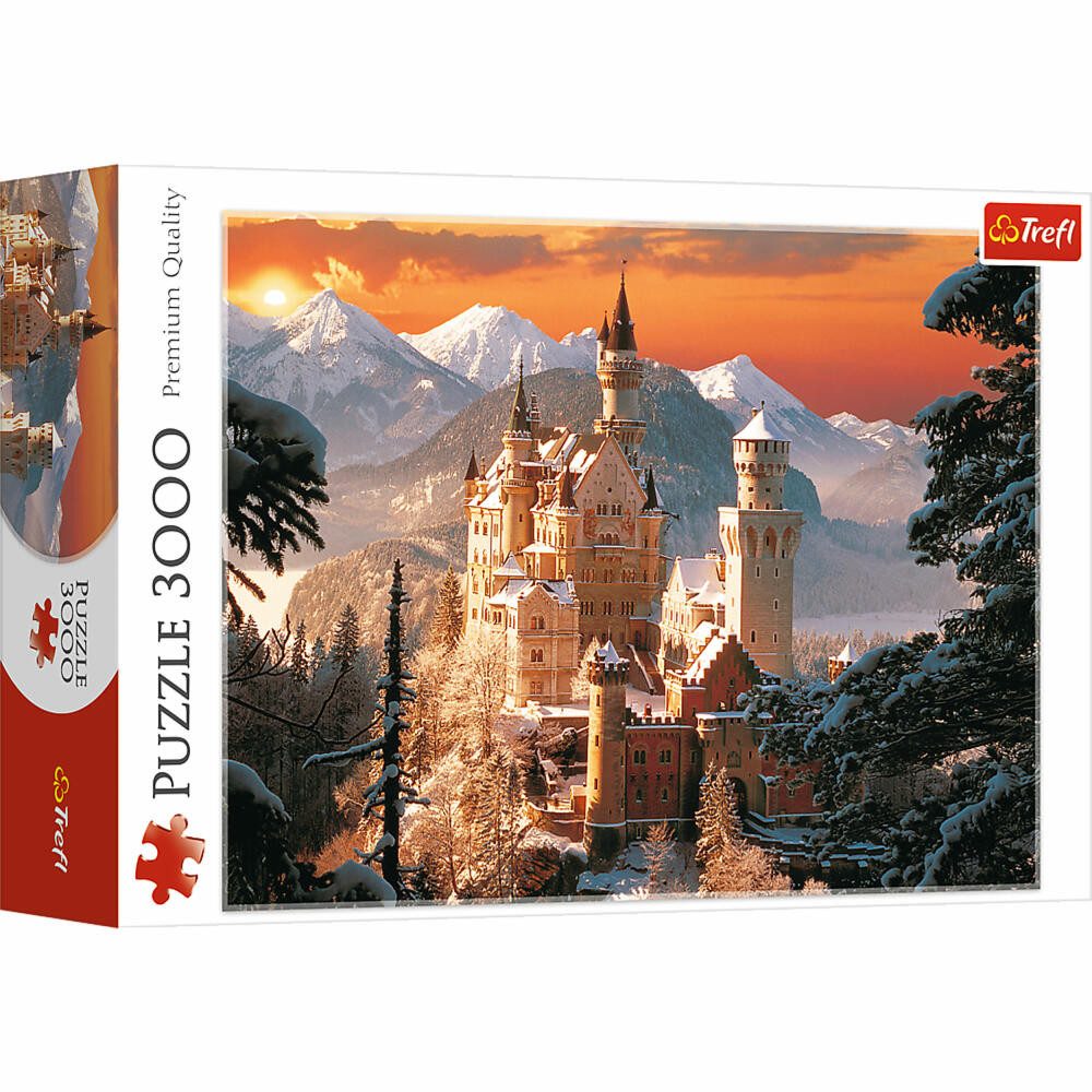 Puzzle Neuschwanstein im Winter