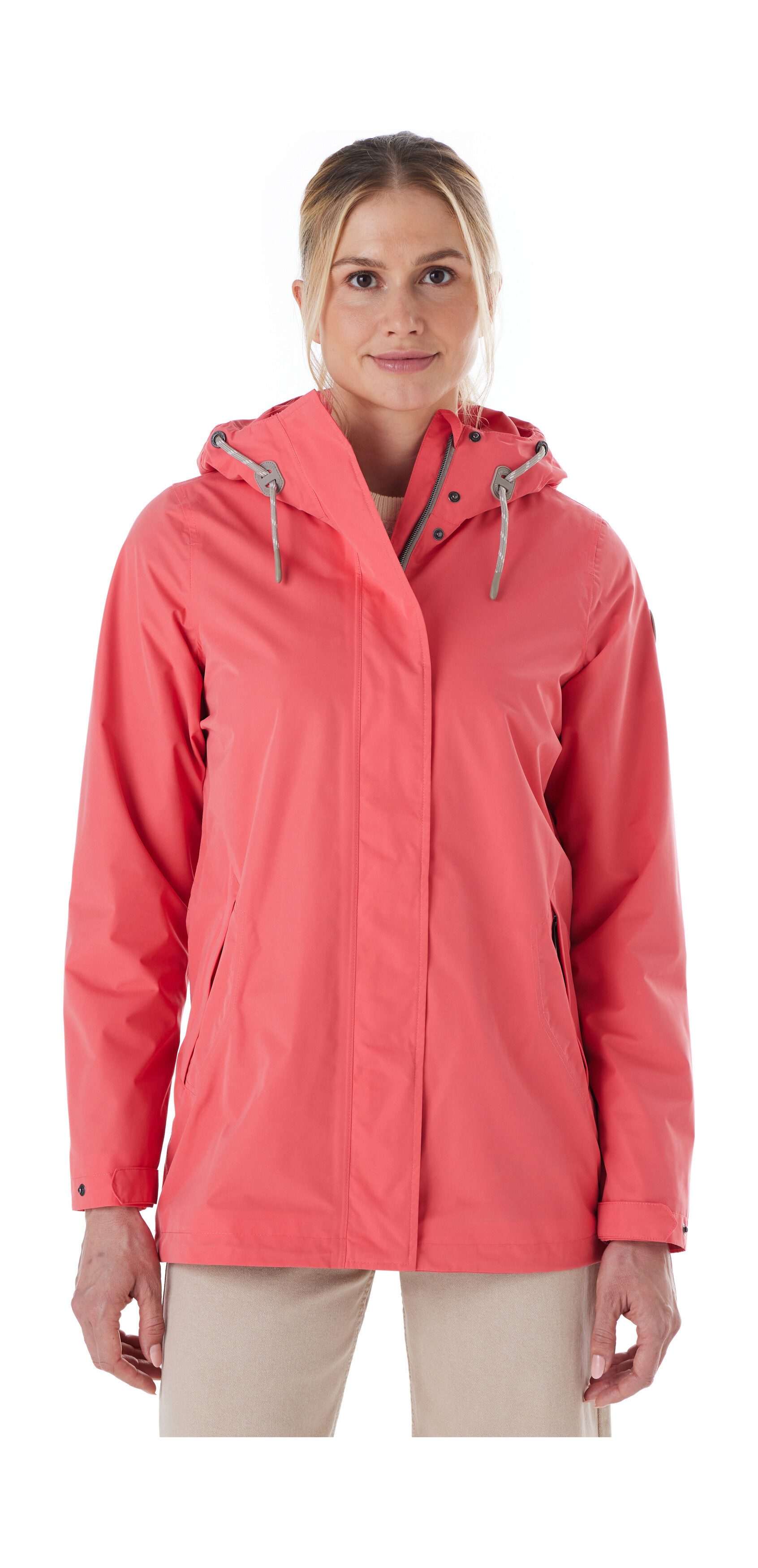 G.I.G.A. DX by killtec Funktionsjacke Damen Funktionsjacke OOGS 1 Wasser- und winddichte Damenjacke, regulierbar, PFAS-frei imprägniert