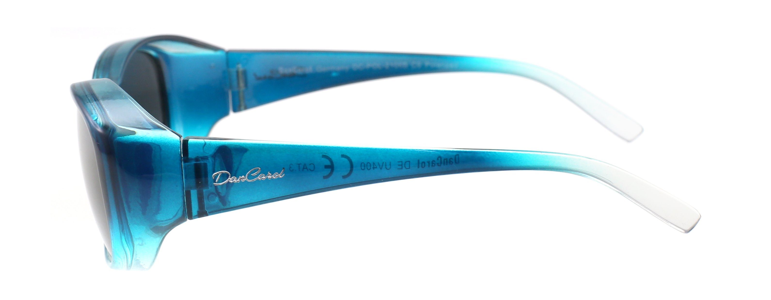 DanCarol Sonnenbrille DC-POL-2106- Überbrillen -Mit Polarisierten Gläser Polarisierte