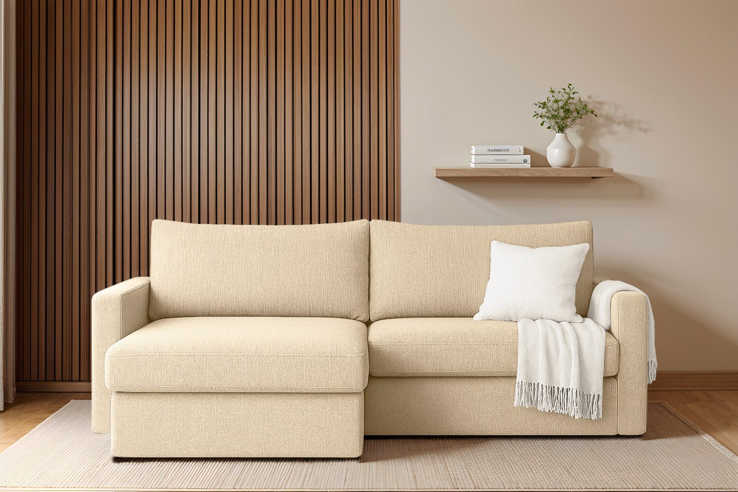 Friderik-EU Ecksofa mit Schlaffunktion und Bettkasten, günstig online kaufen