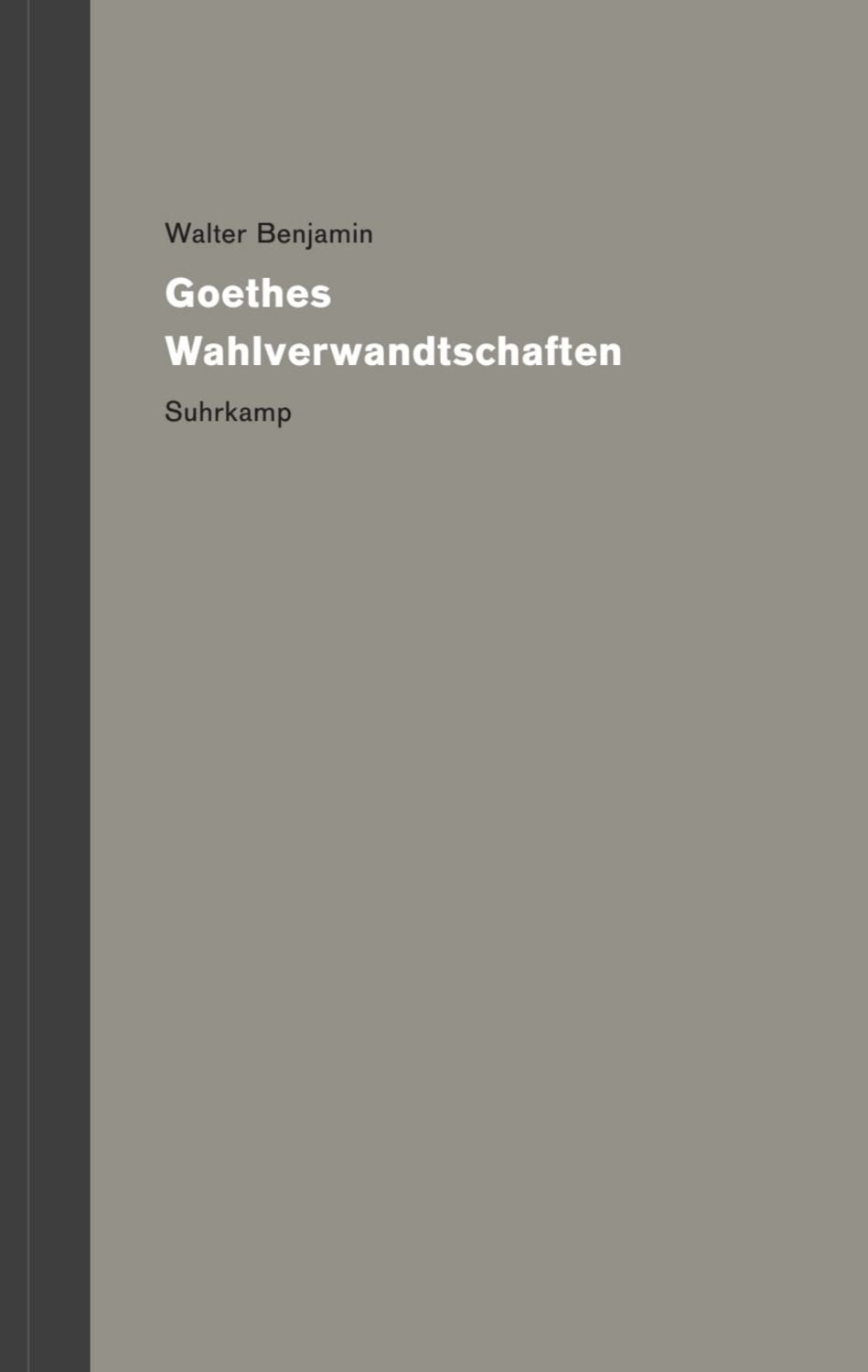 Werke und Nachlaß. Kritische Gesamtausgabe / Walter Benjamin