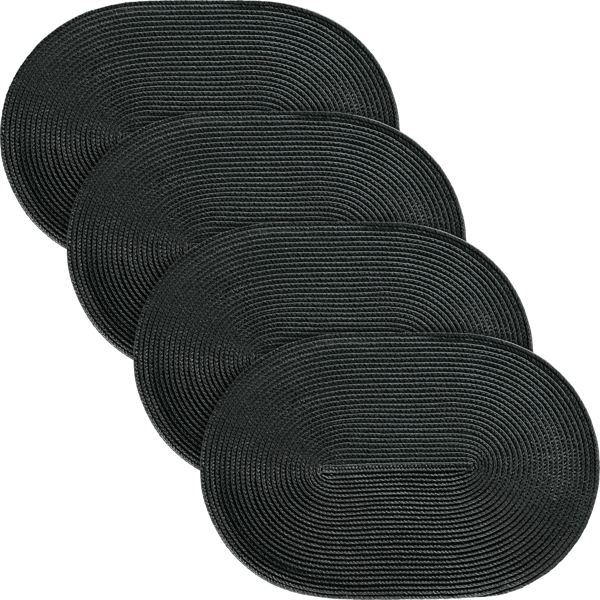 Erwin Müller Platzset Tischset "Amadora" 4er-Pack, Uni günstig online kaufen