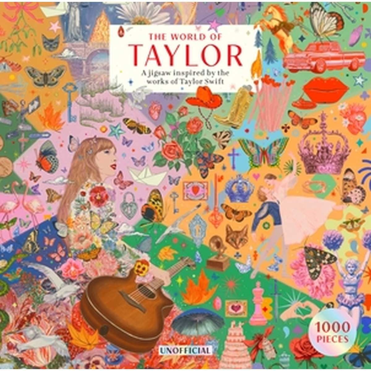 londji Puzzle 1000 Teile The World of Taylor Easter Eggs mit Poster ab 10, 1000 Puzzleteile