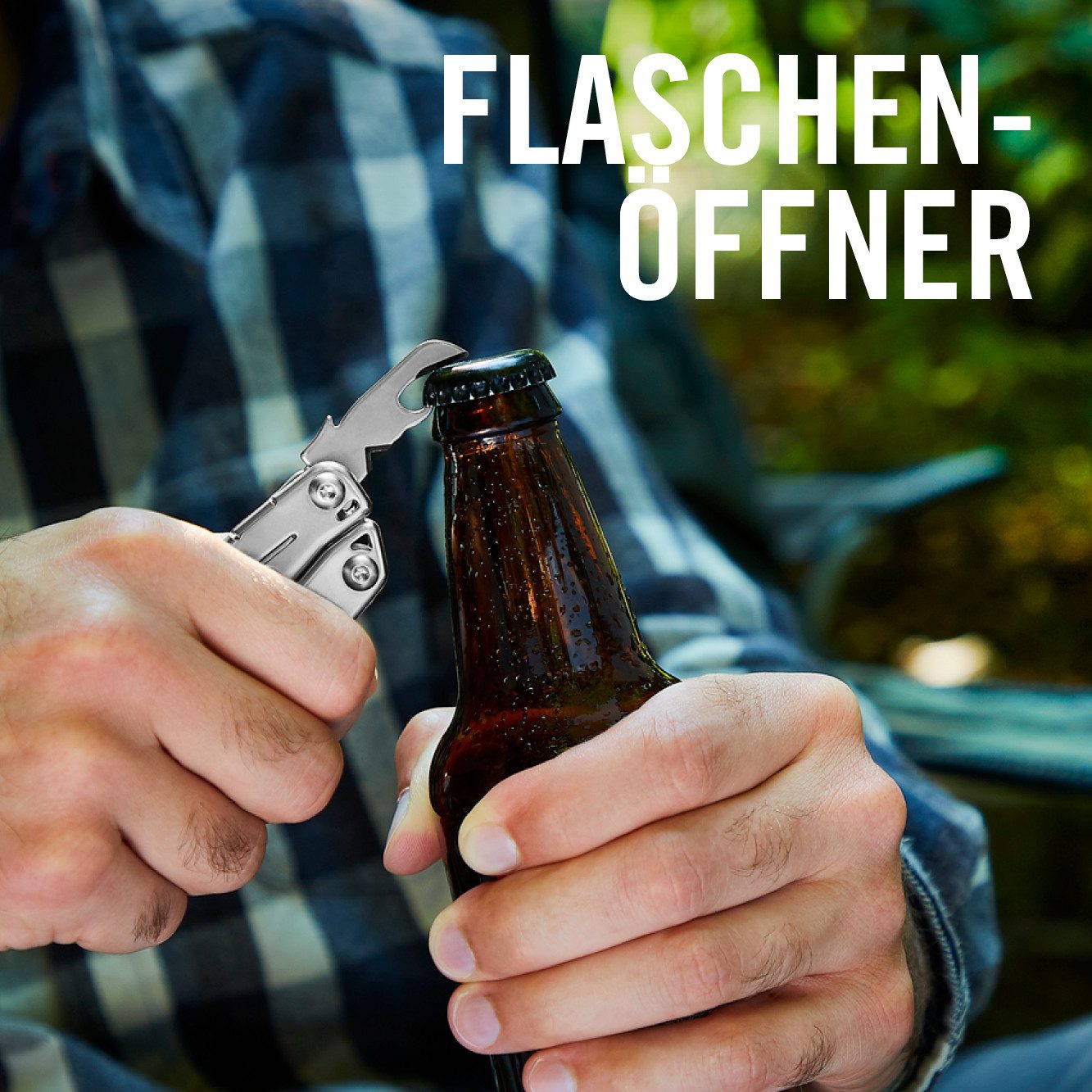 Leatherman Multitool Leatherman Wingman Multi-Tool - 14 Tools - Edelstahl