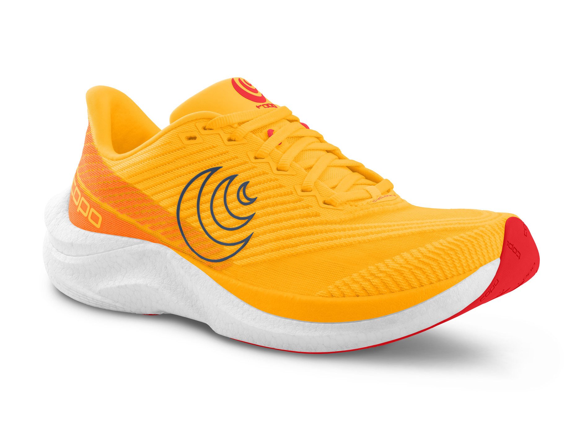 Cyclone 3 (Leichtigkeit, breitere Zehenbox) orange/navy Herren Laufschuh