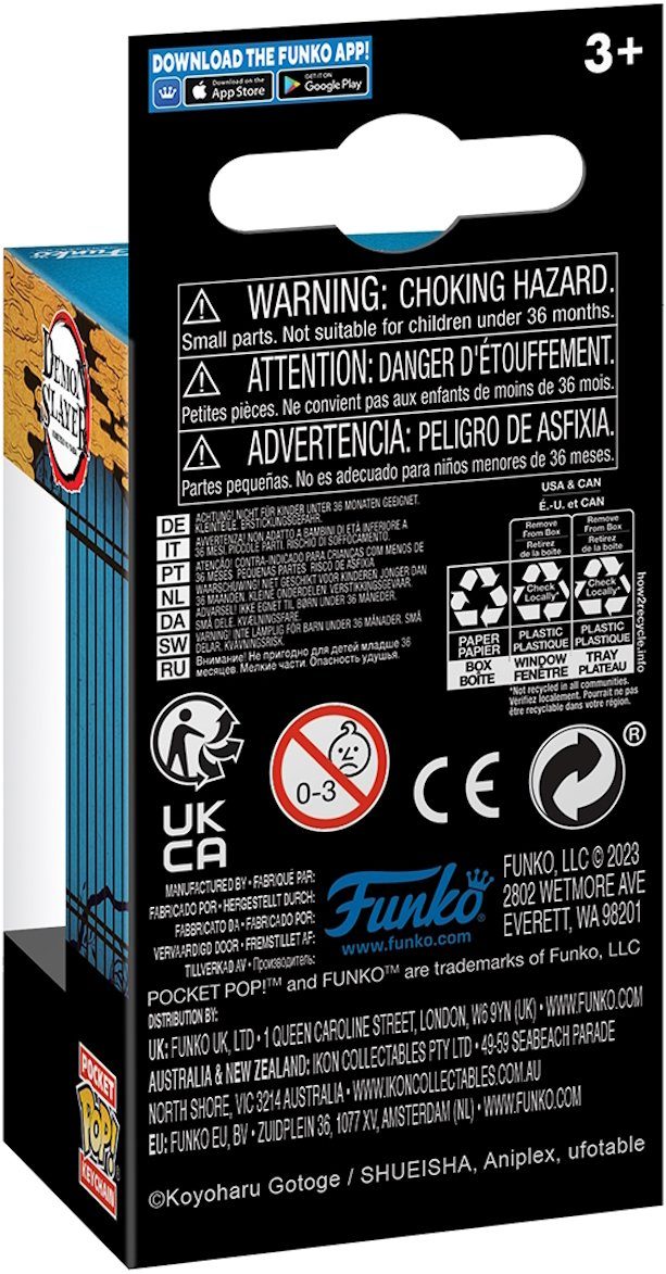 Funko Schlüsselanhänger Demon Slayer - Nezuko günstig online kaufen