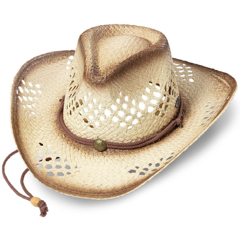 Stars & Stripes Strohhut Orlando Westernhut günstig online kaufen