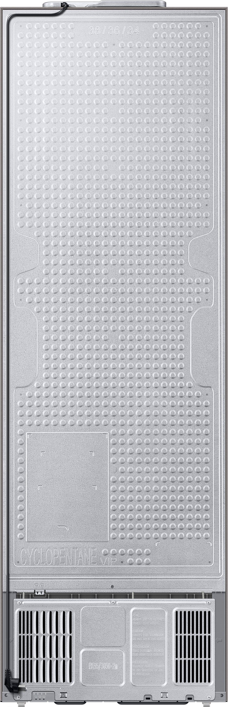 Samsung Kühl-/Gefrierkombination RL34T600CSA, 185,3 optik breit edelstahl hoch, 59,5 cm cm