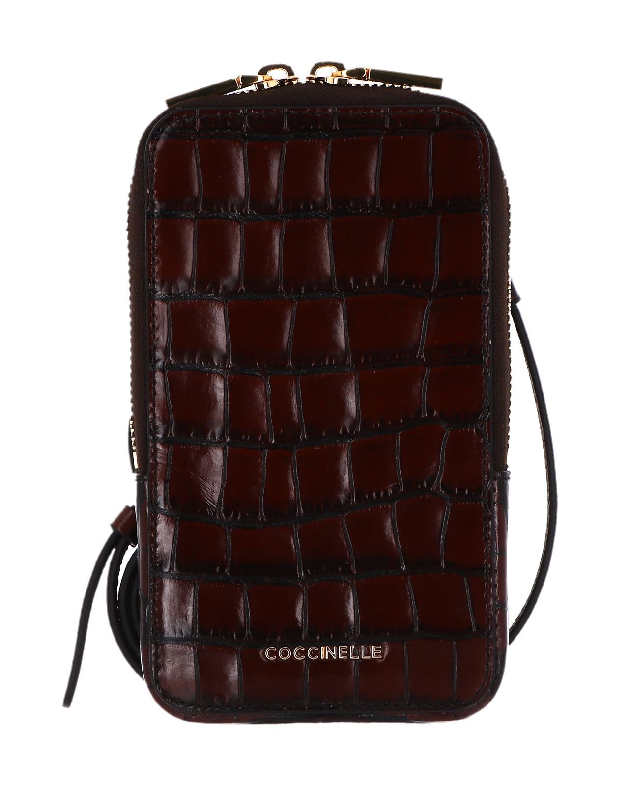 COCCINELLE Handytasche Flor Croco
