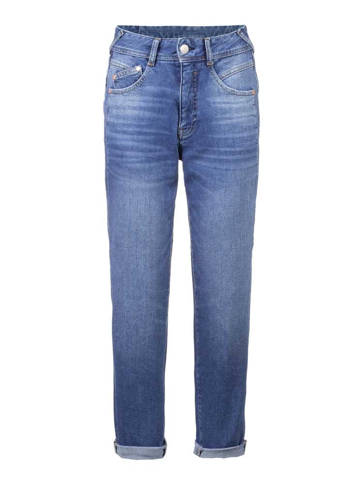Herrlicher Stretch-Jeans HERRLICHER GILA HI Conic Recycled Denim blue grass 5579-RD105-785