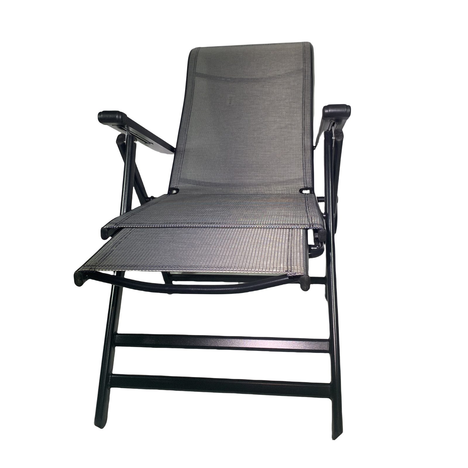 HTI-Living Gartenstuhl Bequemer Klappbarer Relaxstuhl mit Liegefunktion (Stück, 1 St), Gartenstuhl Balkonstuhl mit ausziehbarer Fußstütze