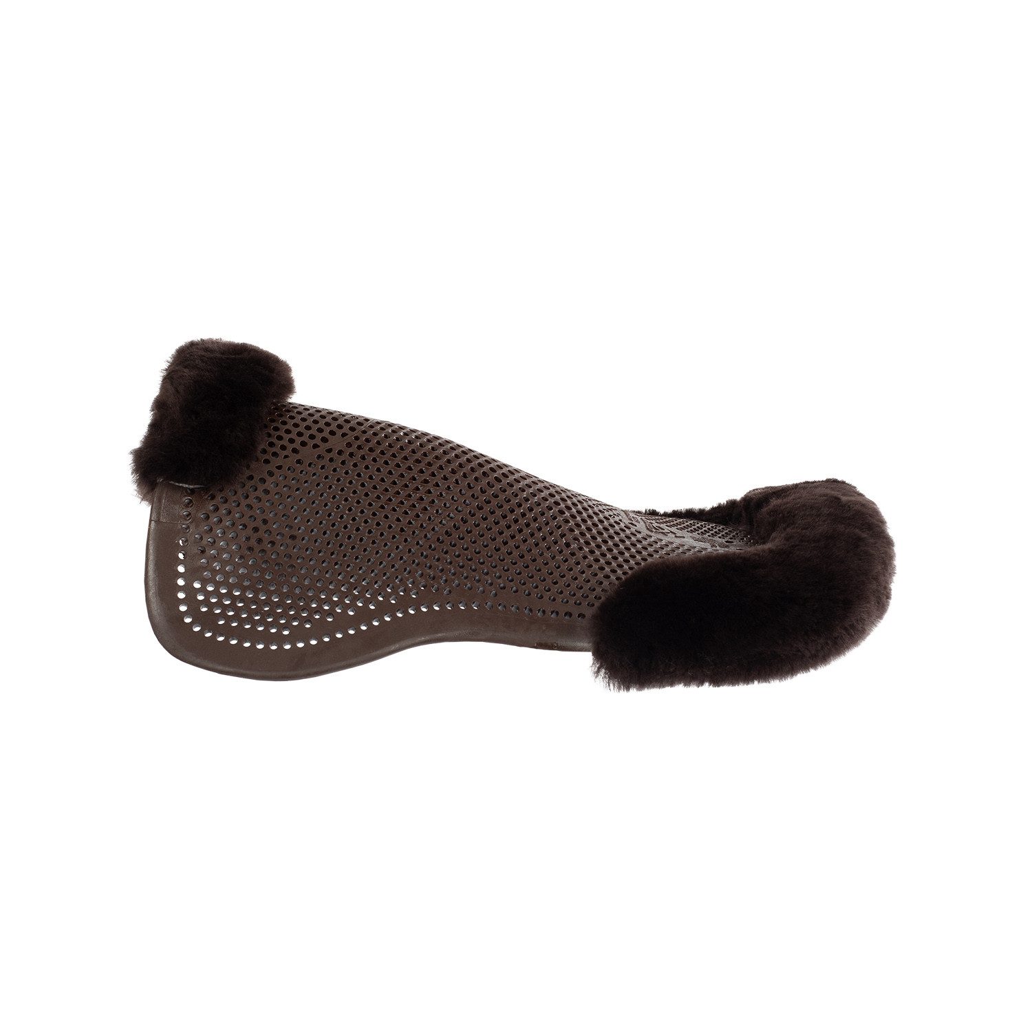 Acavallo Gelpad Acavallo Gel Pad Cut Out mit Schaffell Pony