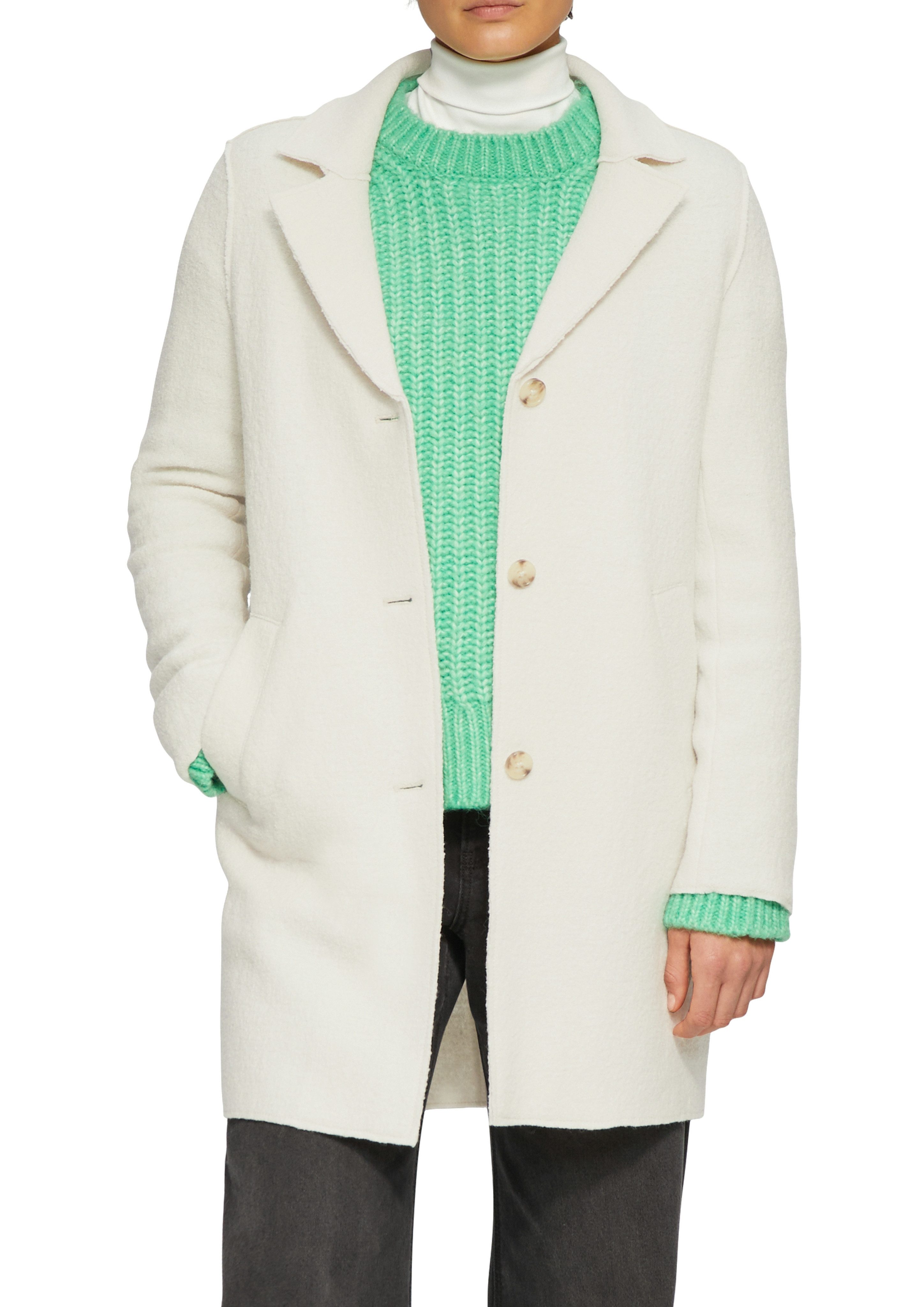 s.Oliver Wollmantel mit Reverskragen günstig online kaufen