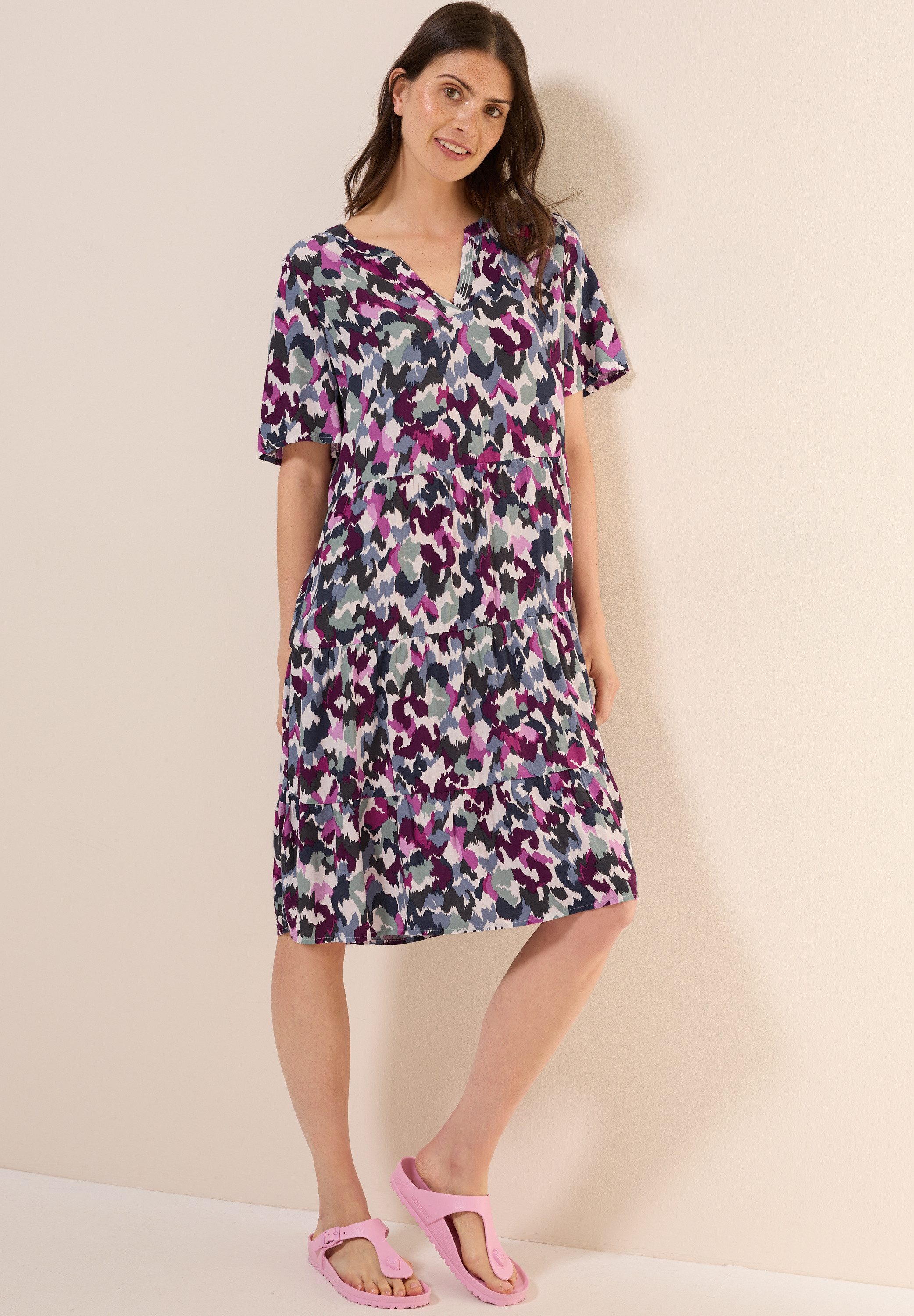 Cecil Sommerkleid Ohne Taschen knielang günstig online kaufen