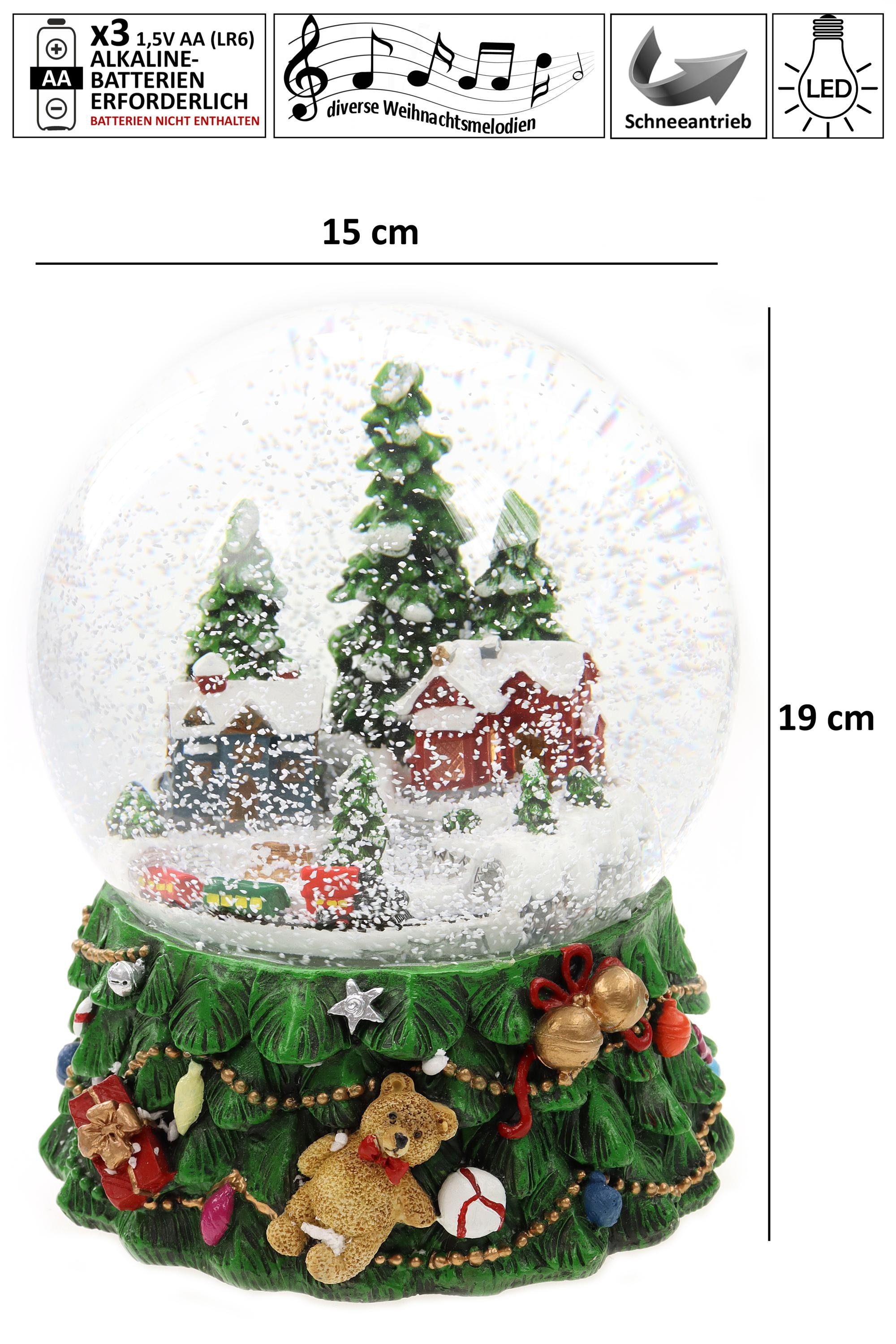 ELLUG Schneekugel Schneekugel/Spieluhr mit Winterlandschaft und günstig online kaufen