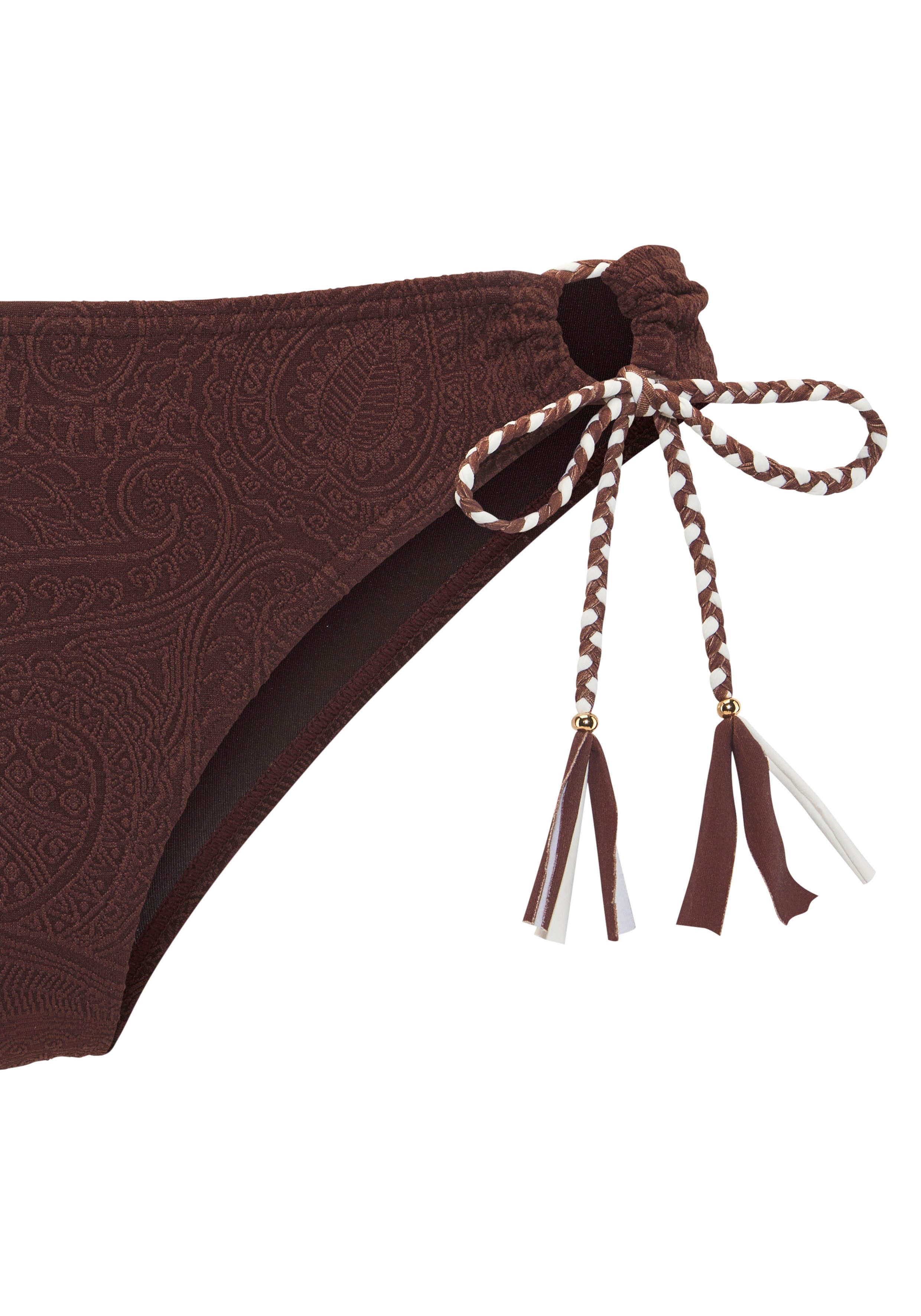 s.Oliver Bikini-Hose Ada in gemusterter Strukturware