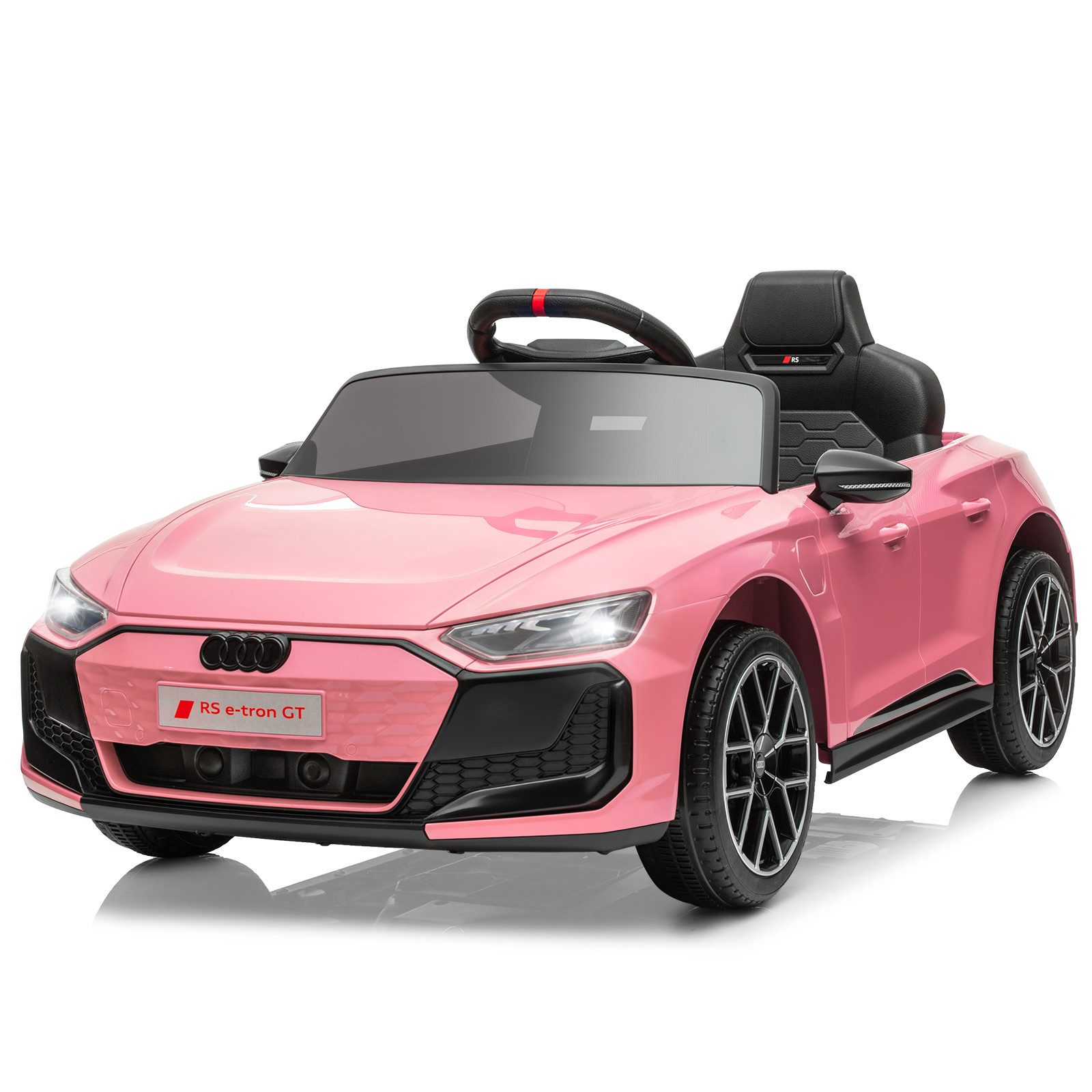 LALAHO Elektro-Kinderauto Elektro-Kinderauto Elektroauto Audi RS E-Tron GT, Sanfter Start