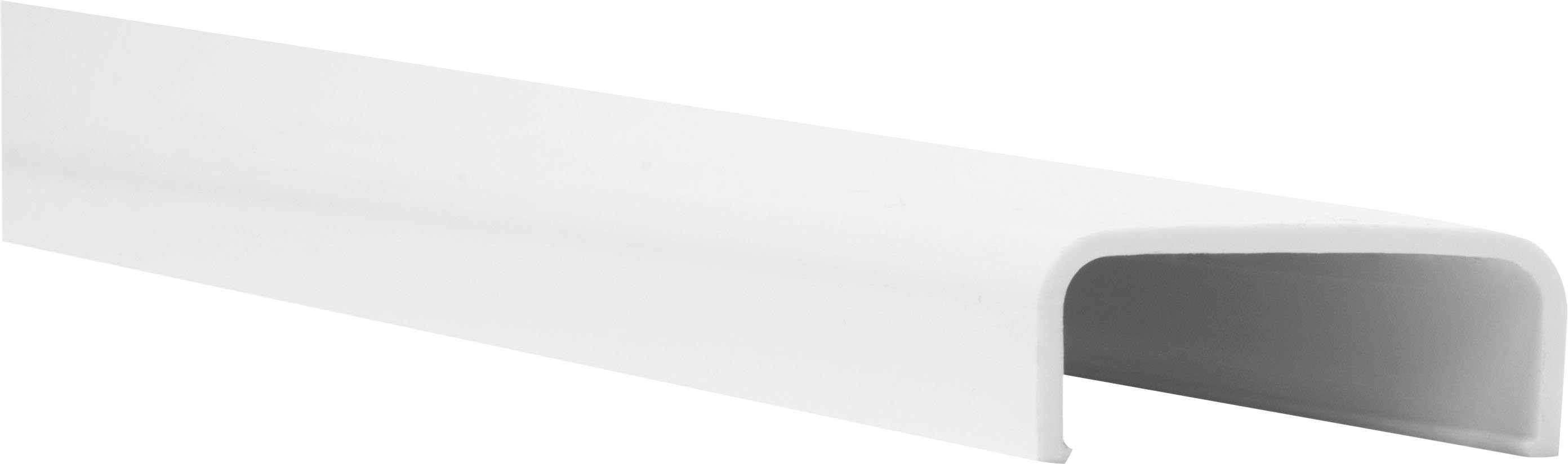 SCHELLENBERG Kabelkanal System M Starterset zur Aufputzmontage, kleben oder schrauben, Kabel Organizer, 2,1 m, weiß