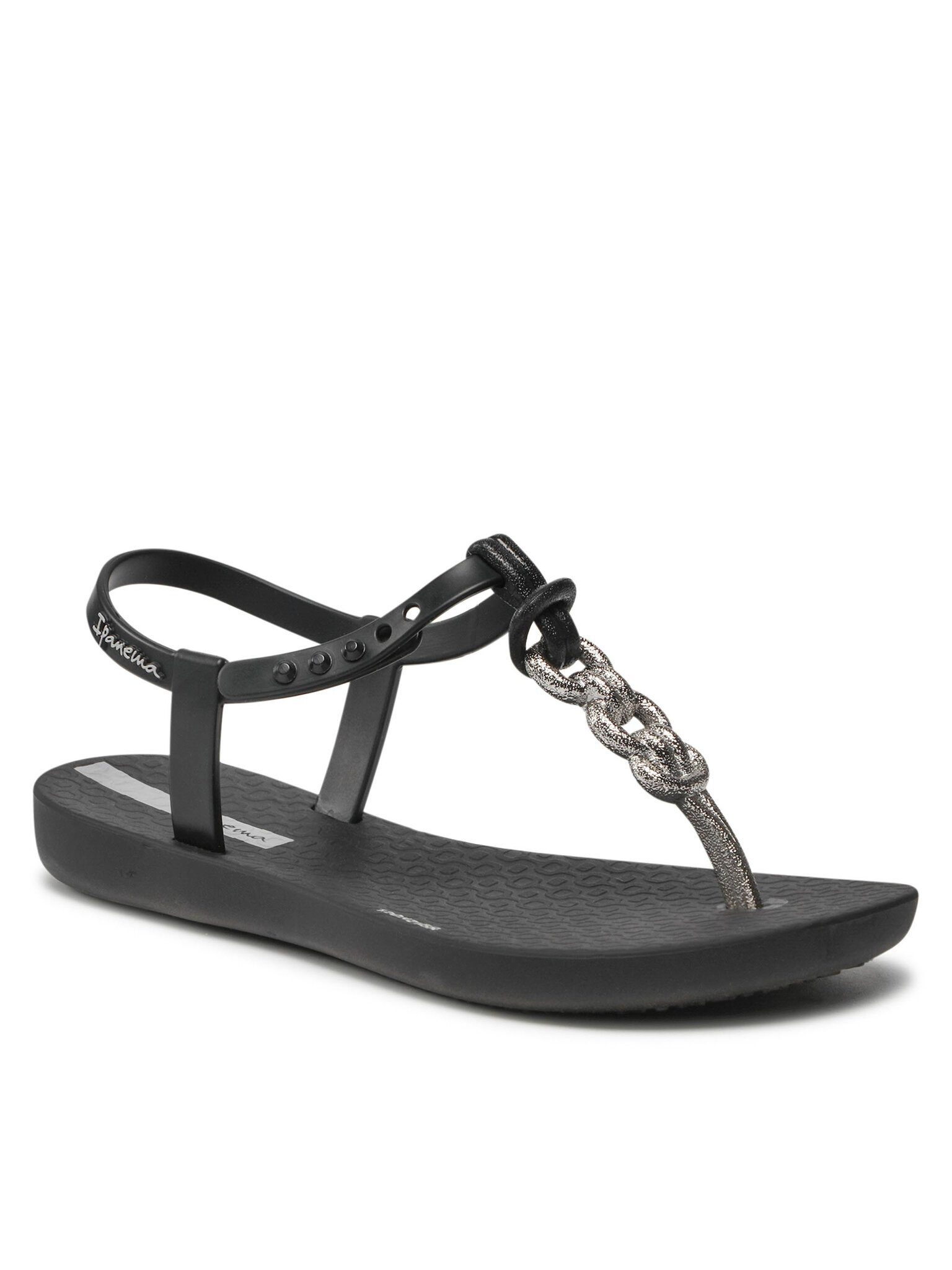 Ipanema Сандалі Class Charm II Kids 83203 Black/Silver 21128 Sandale