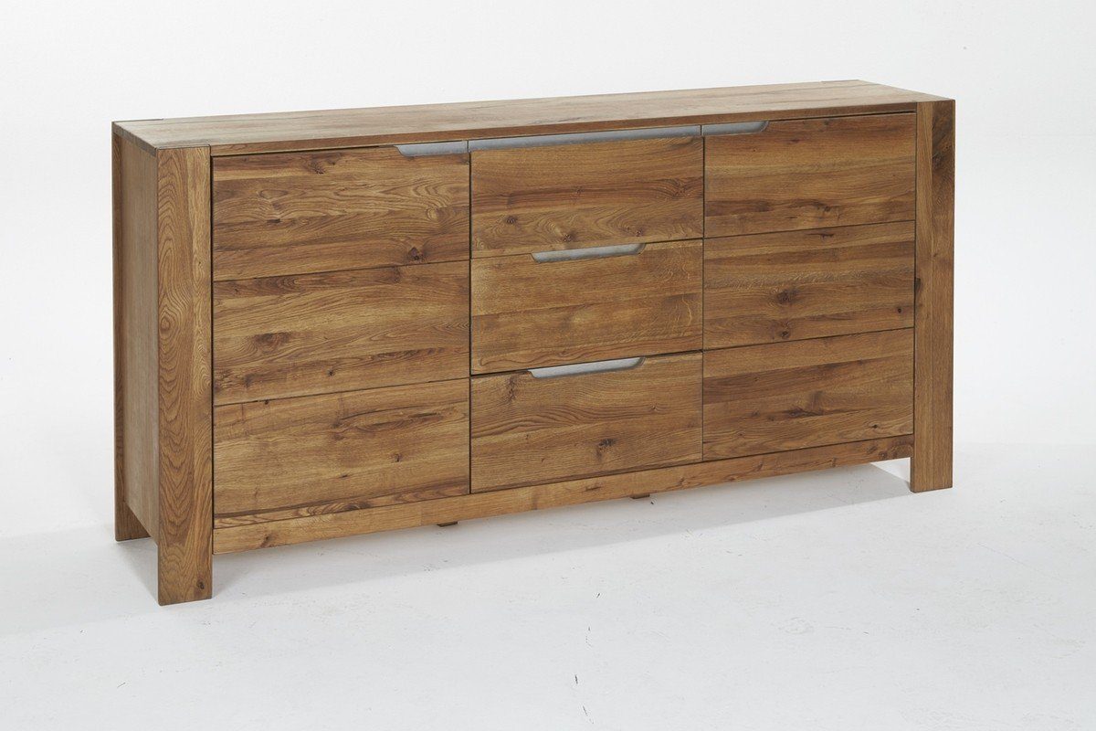 KAWOLA Sideboard groß 2 Türen 3 Schubladen Eiche »LIAN ...