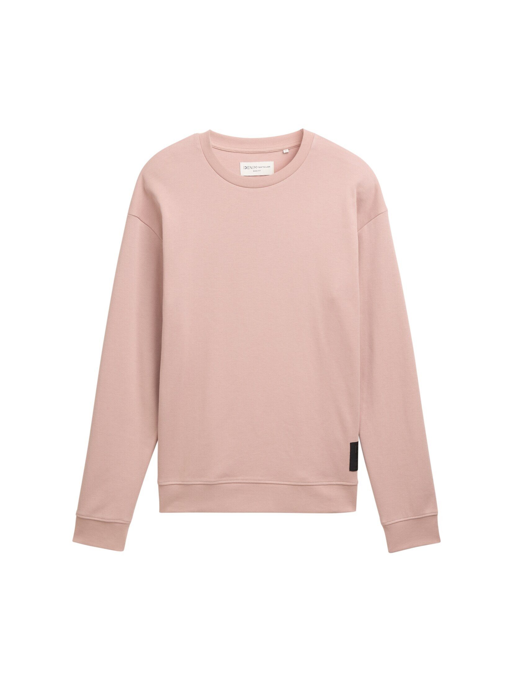 TOM TAILOR Denim Sweatshirt Strick & Sweatshirts Piqué Sweatshirt günstig online kaufen